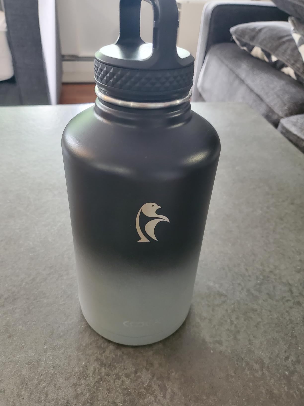 Coolflask Half Gallon Water Bottle Insulated 64 oz Stainless Steel Triple-Wall customer photo 2