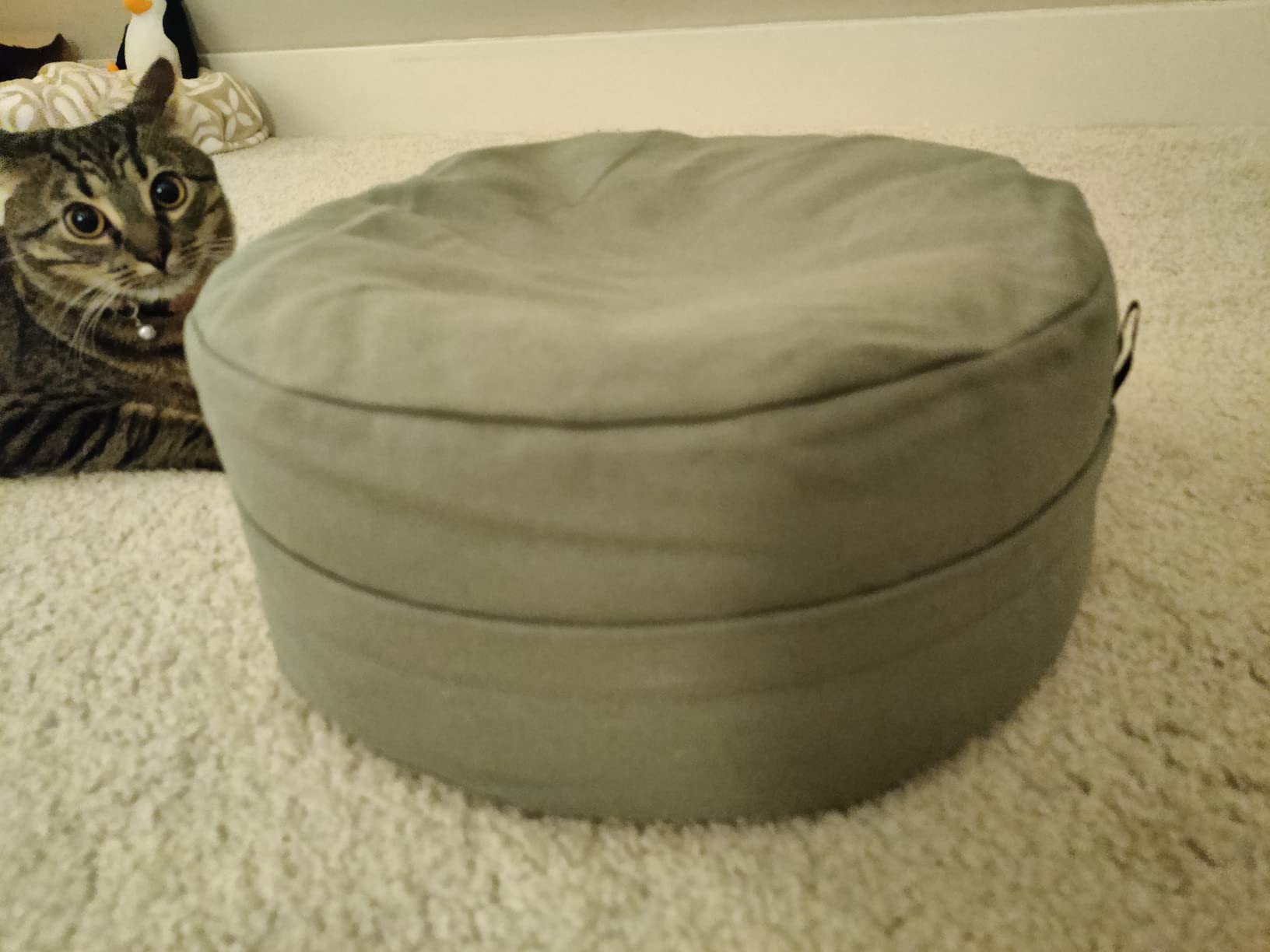 Retrospec Sedona Meditation Cushion, Buckwheat Pillow, Meditation Pillow customer photo 1