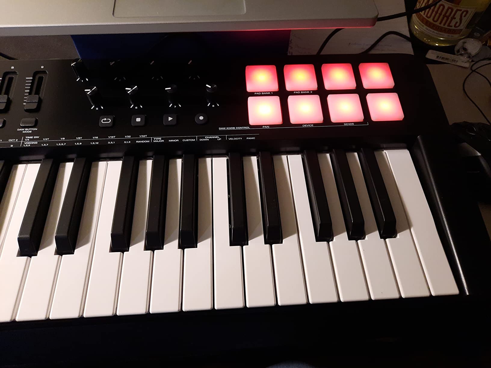 M-AUDIO Oxygen 49 MKV USB MIDI Keyboard Controller | 49 Velocity-Sensitive Keys, 8 Beat Pads, 8 Knobs, 9 Faders, and Bundled DAW Recording Software, for Music Production customer photo 2