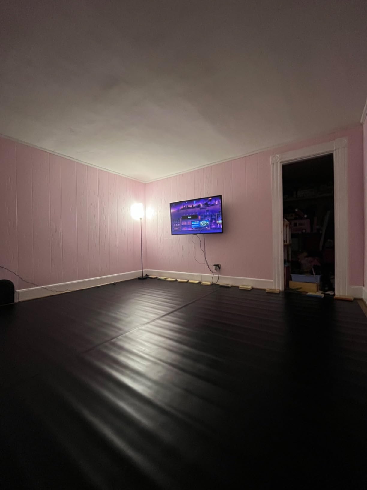 VEVOR Dance Floor Roll, 1.5mm PVC Dance Flooring Marley Dance Practice Floor Portable Grey/Black Roll Out Dance Floor Non-Slide & Wearproof Dance Mat for Ballet customer photo 1