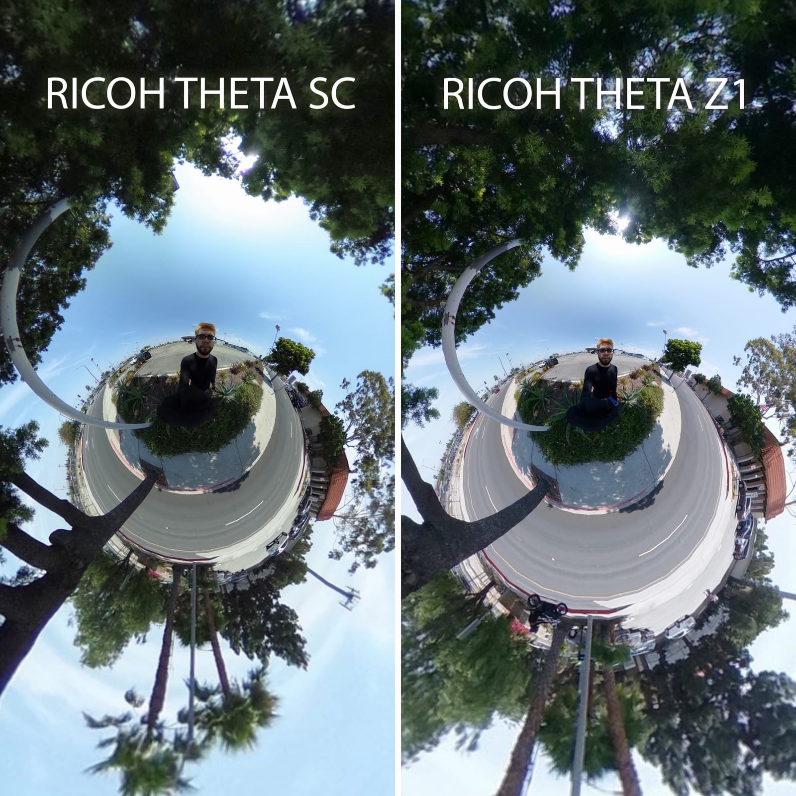 Ricoh Theta Z1 51GB Black 360 Degree Camera, Two 1.0-inch Back-Illuminated CMOS sensors, Increased 51GB Internal Memory, 23MP Images, 4K Video with Image stabilization, HDR, High-Speed Wireless Transfer customer photo 2