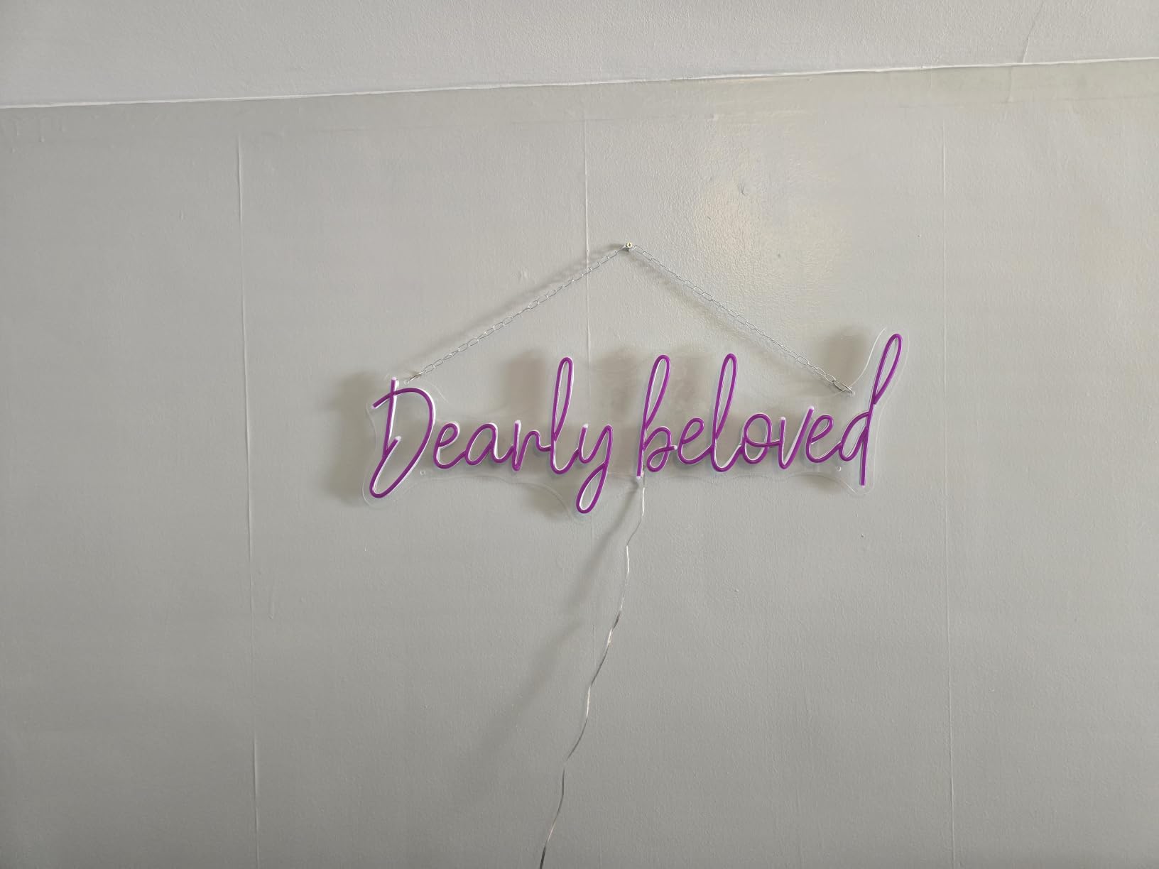 Custom Neon Signs, Personalised Large Led Neon Lights Sign for Wall Decor | Customizable, Wedding Birthday Party Decoration, Bedroom Home Bar Business Shop Name Logo decorative Light customer photo 2