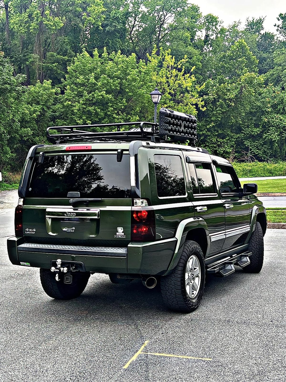 Rhino USA Off-Road Traction Boards (2-Pack) - Sand, Mud & Snow (Black) | Mountable Tire Traction Mats/Recovery Boards for 4x4 Vehicles. Heavy Duty Zipper Bag & Leashes Included. Black customer photo 2