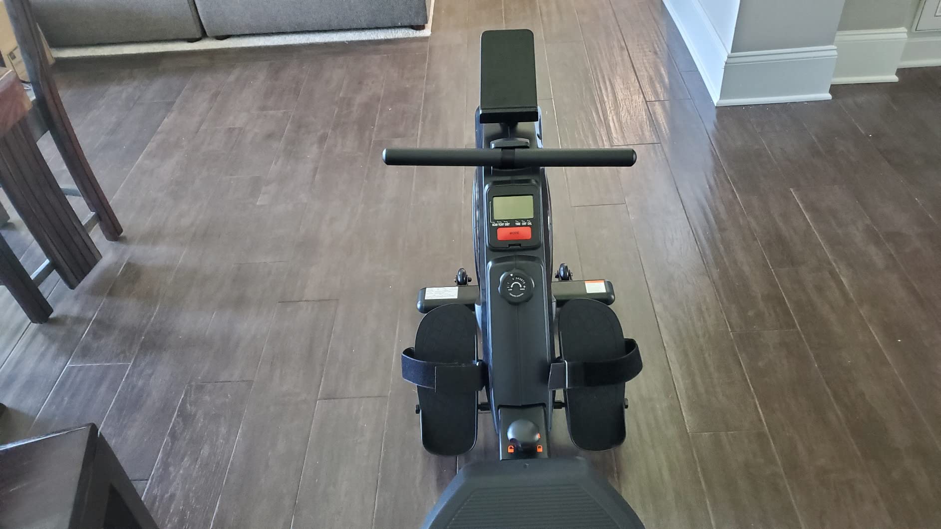 YOSUDA Rowing Machine for Home, Magnetic Rower Machine for Beginners to Athletes, Use with Resistance Adjustment Function, Bluetooth, App Supported, LCD Monitor, and Comfortable Seat Cushion customer photo 1