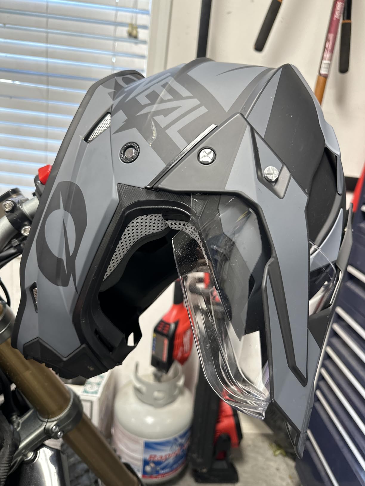 O'Neal Sierra Helmet, Black/Gray MD customer photo 2