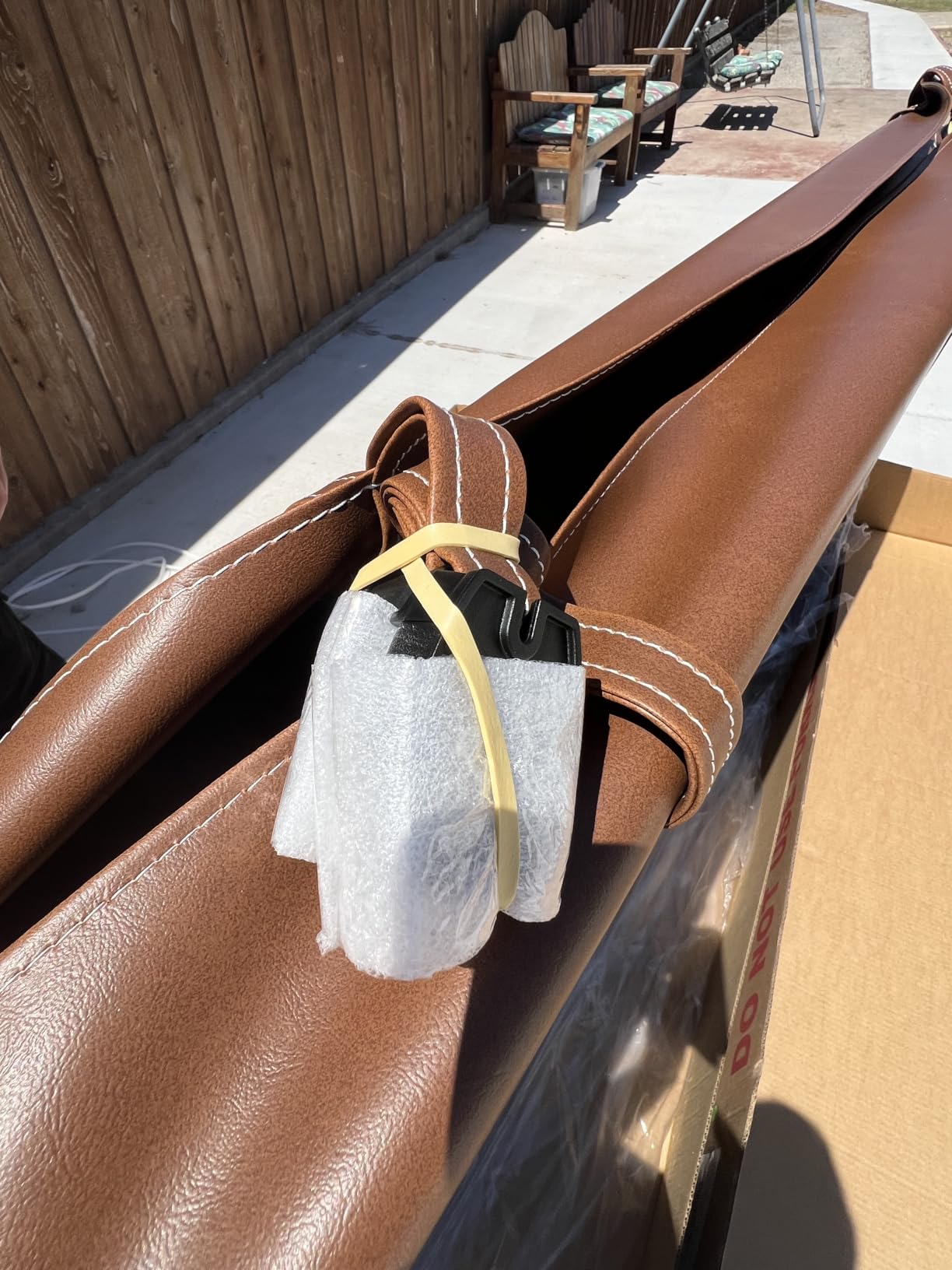 MySpaCover Custom-Made Hot Tub and Spa Cover Replacement | High-Density EPS Foam Insulation | HydroTex 600D or Marine Vinyl | Any Shape and Size up to 96 x 96 in. | 5-Year Warranty customer photo 2