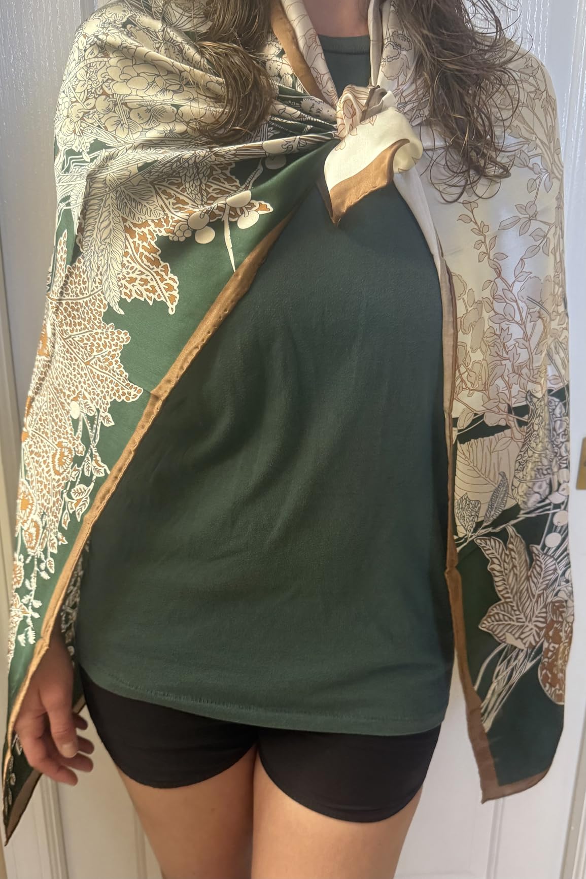 100% Silk Scarf 43