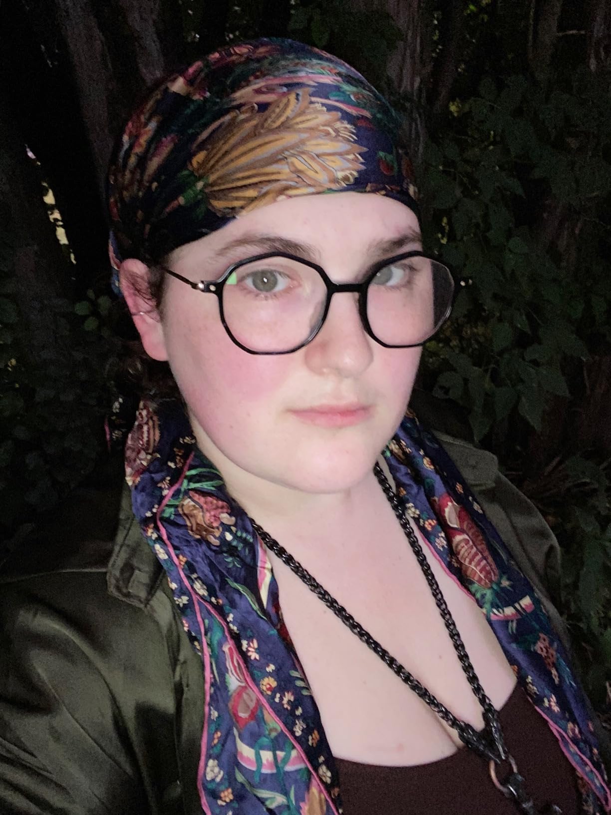 100% Silk Scarf 43