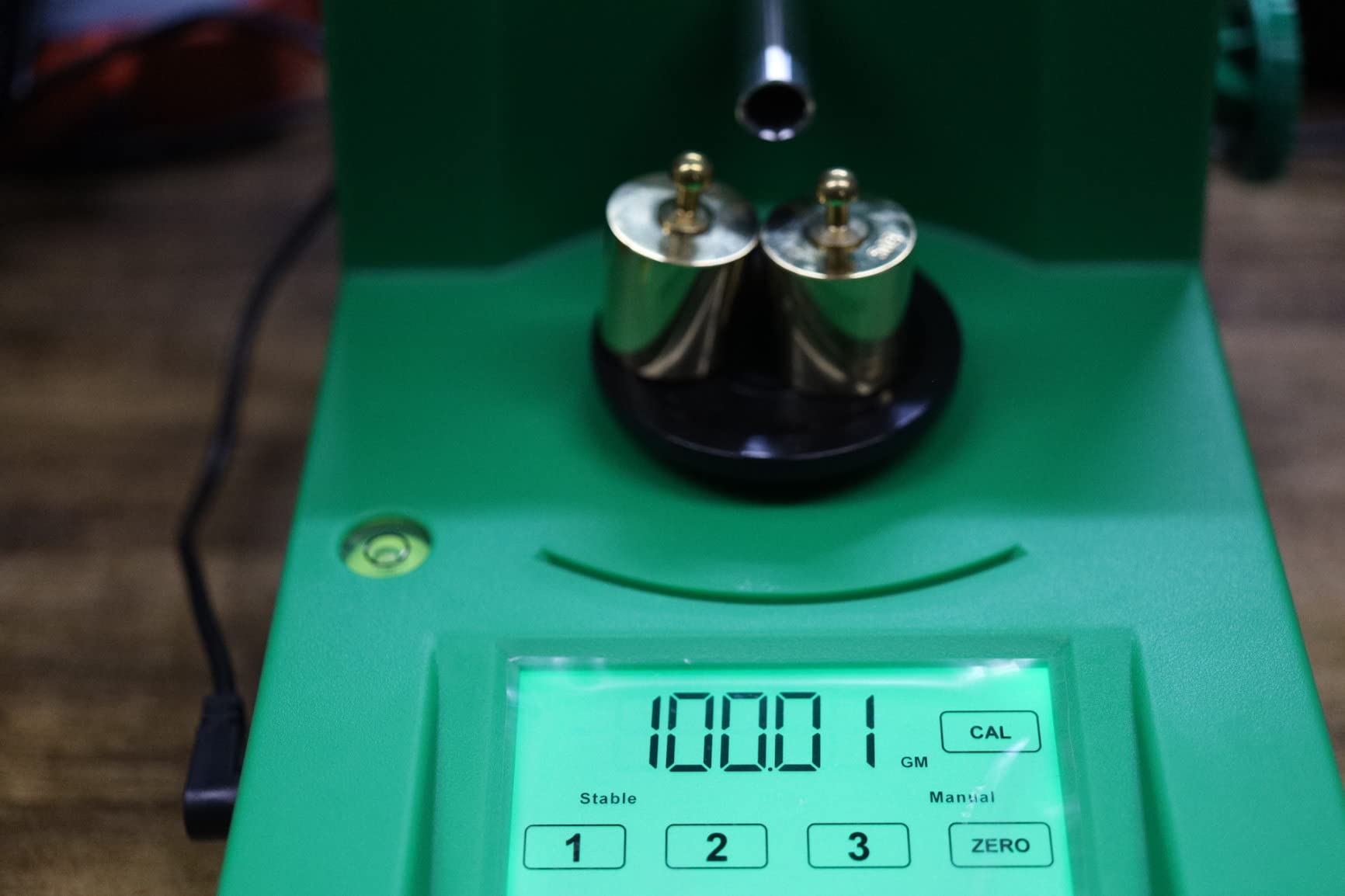 RCBS ChargeMaster Link Powder Dispenser - Bluetooth - 2000 Grain Capacity - 0.1 Grain Accuracy - Green customer photo 1