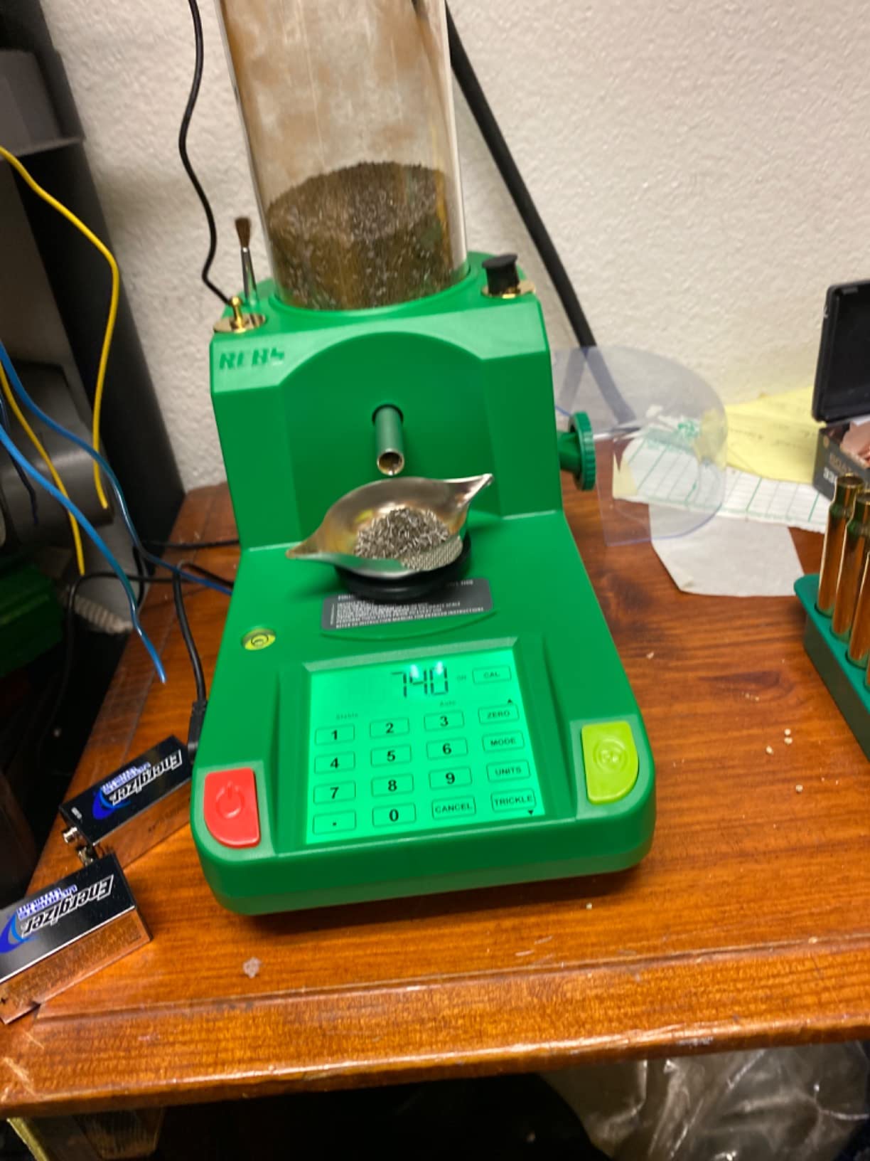RCBS ChargeMaster Link Powder Dispenser - Bluetooth - 2000 Grain Capacity - 0.1 Grain Accuracy - Green customer photo 2
