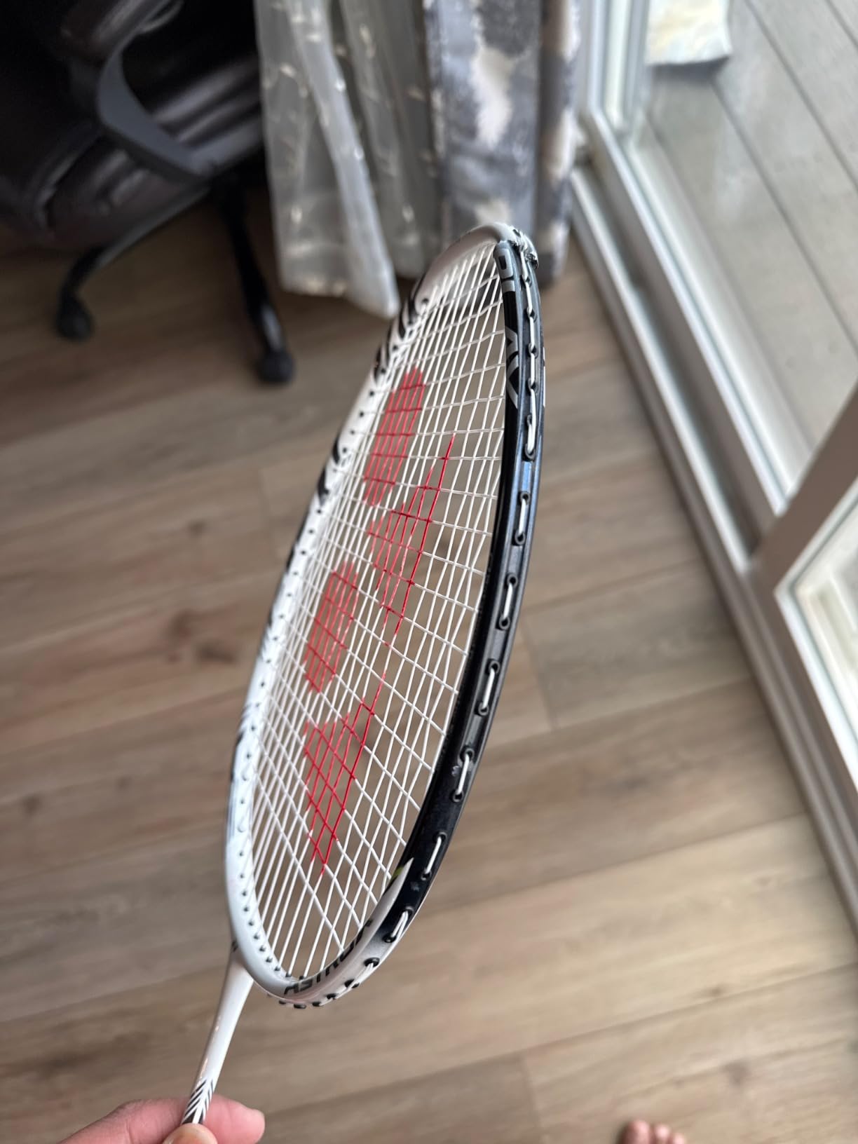 B700mdm Badminton Racket Blue, K-REY-YXR131R customer photo 2