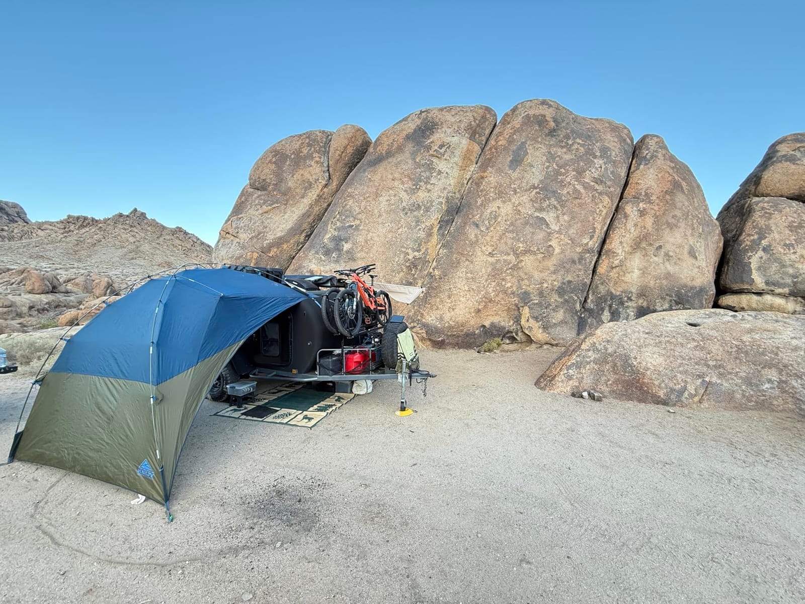 Kelty Sideroads Awning Shelter for Car Camping, Tailgating, and Summer Beach Trips, Protection from Elements and UV, Universal Mount, Sturdy Steel Frame, Easy Setup customer photo 1