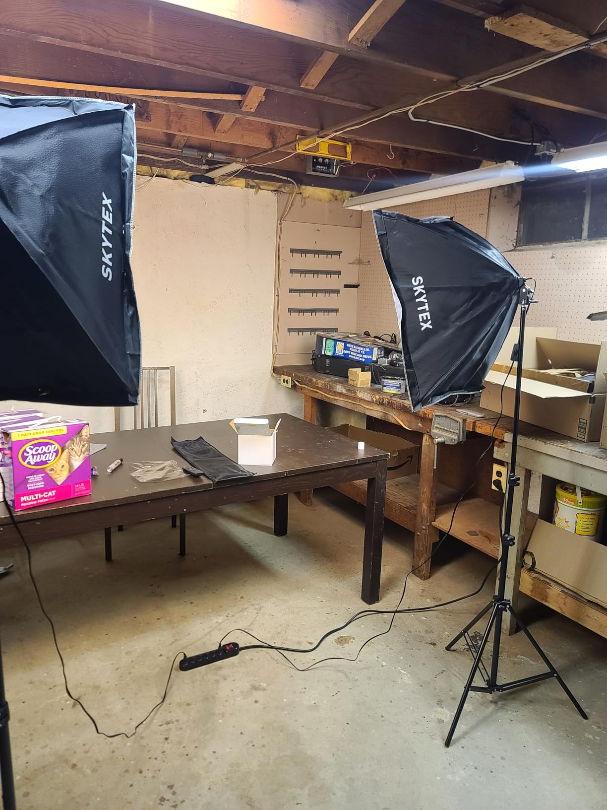 Skytex Softbox Lighting Kit 2Pack 20x28in Soft Box | 85W 2700-6400K E27 LED Bulb Continuous Photography Lighting, Photo Studio Lights Equipment for Camera Shooting, Video Recording customer photo 2