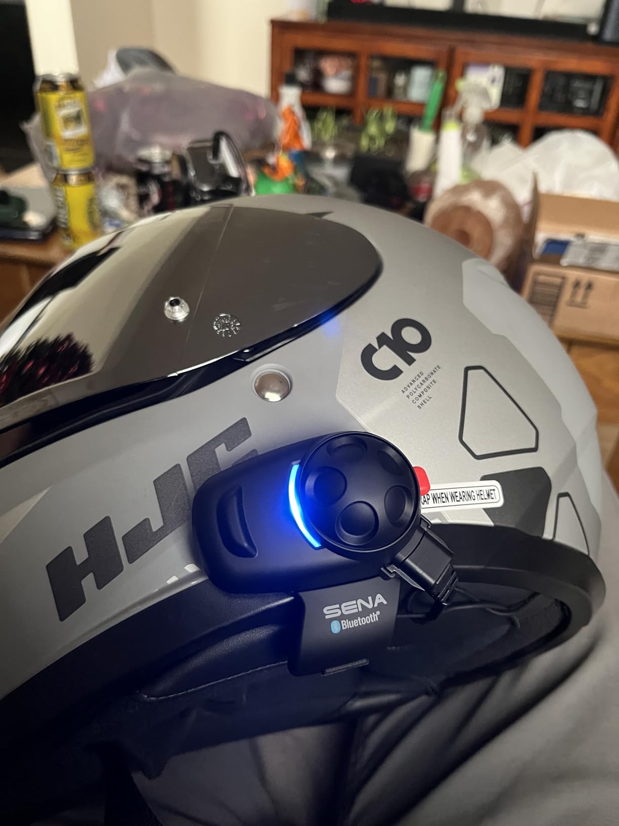 Sena SMH5 Bluetooth Motorcycle Scooter Communication System customer photo 1