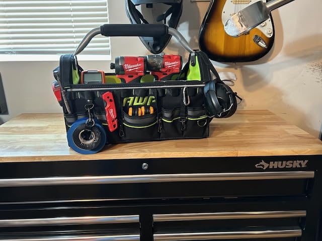 AWP Tool Bags, Premium Tool Bag, Black, Durable Tool Tote, for Professionals and Contractors customer photo 2