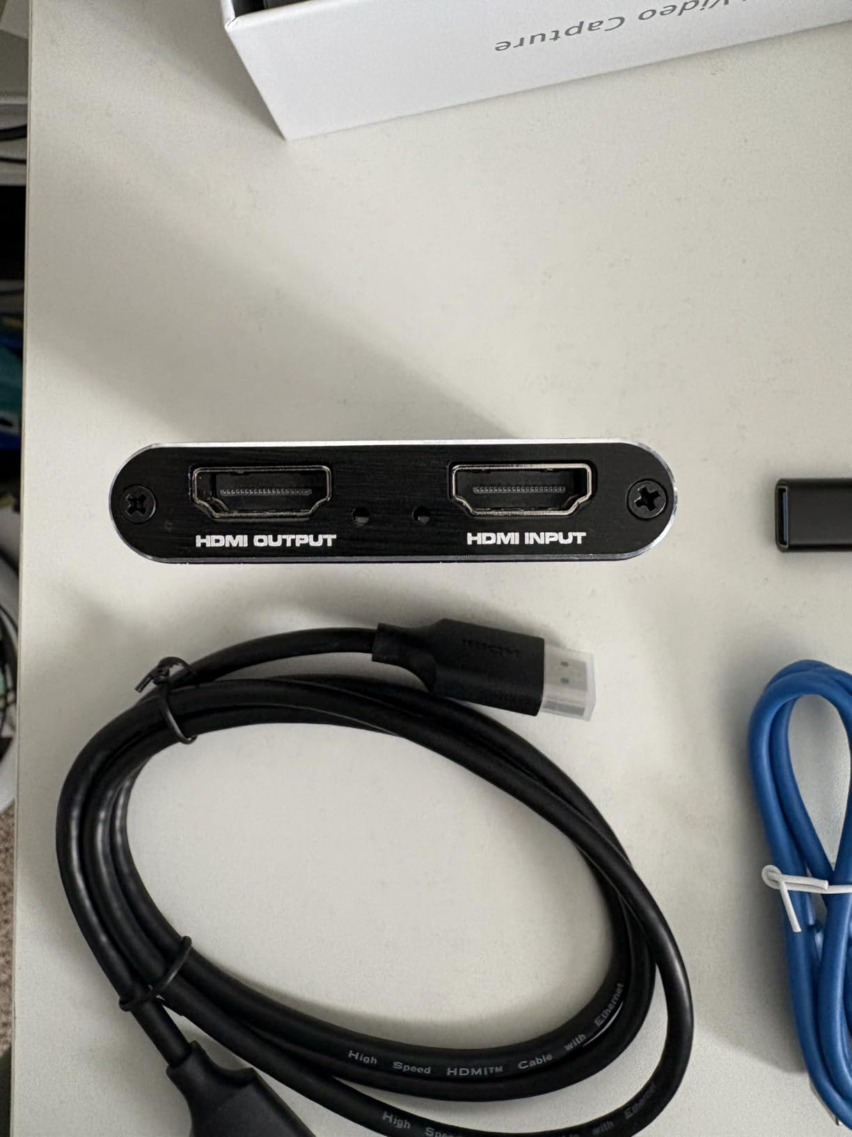 Capture Card, 4K HDMI Video Capture Card, Game Capture Card, 1080P 60FPS Video Capture Device, HDMI to USB 3.0 Capture Card for Streaming, Work with Camera/Xbox/PS4/PS5/PC/OBS customer photo 1