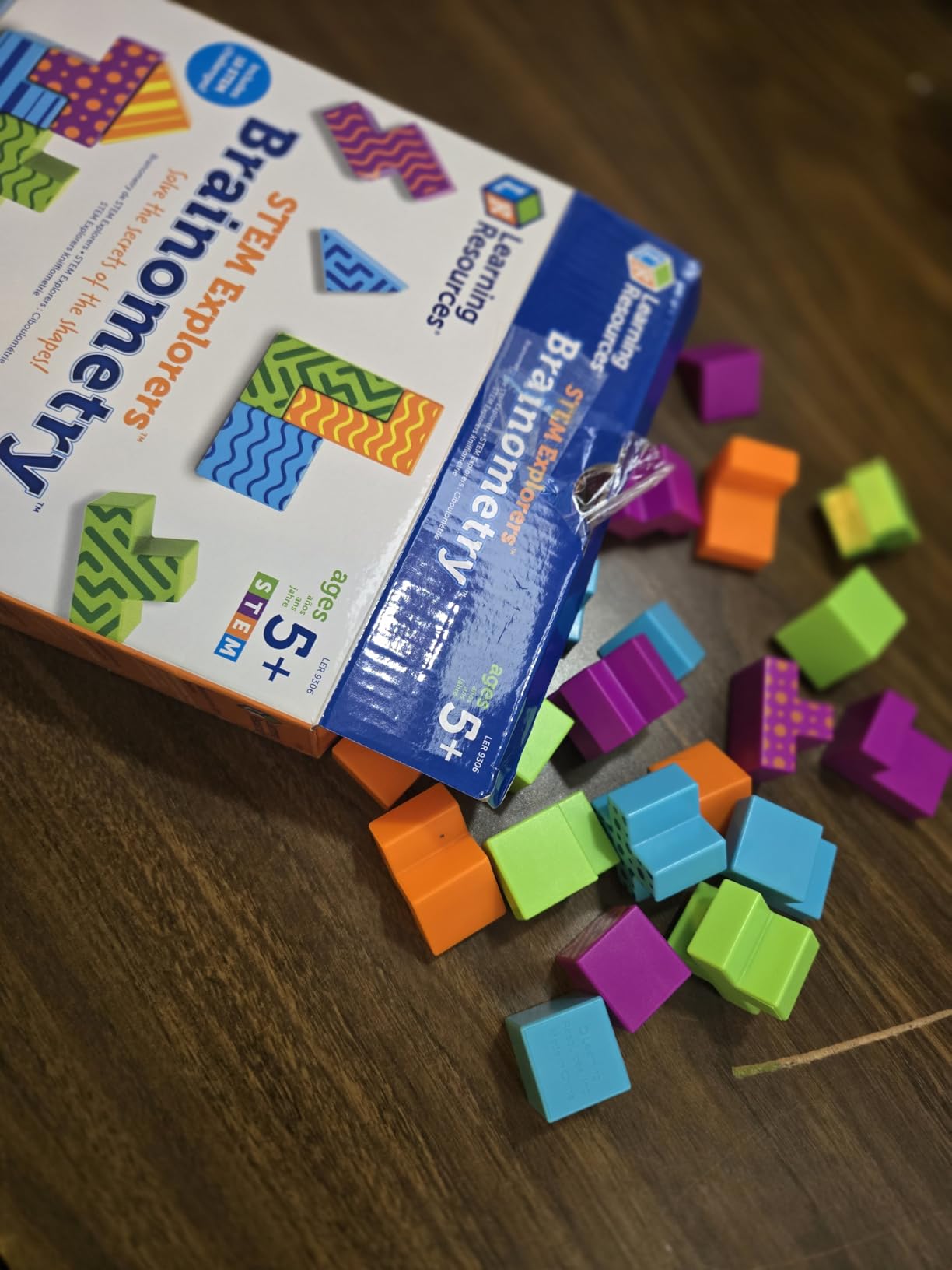 Learning Resources STEM Explorers Brainometry - 3D Puzzle Games for Kids customer photo 2