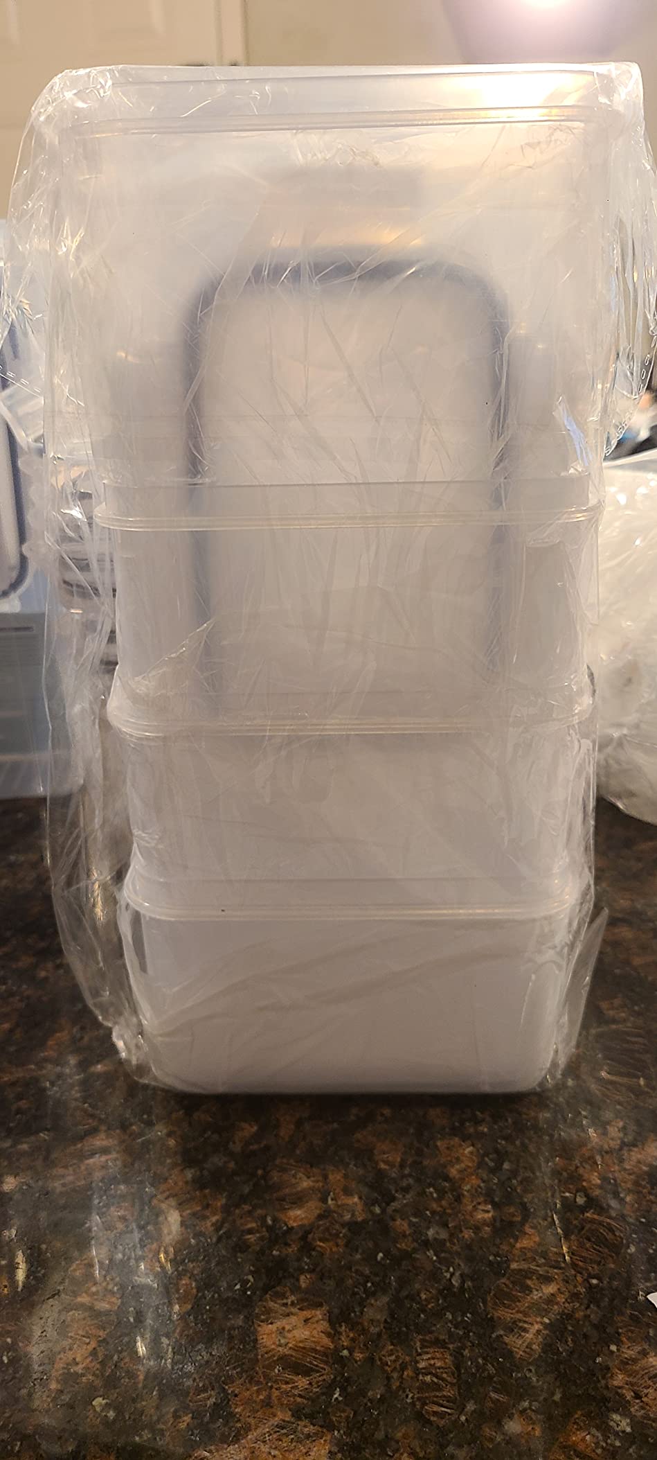 PRAKI Airtight Food Storage Containers Set with Lids - 24 PCS, BPA Free | Multiple Sizes Cereal Containers Storage Set, Pantry Organizers and Storage for Cereal Flour & Sugar - Labels & Marker, Black customer photo 1