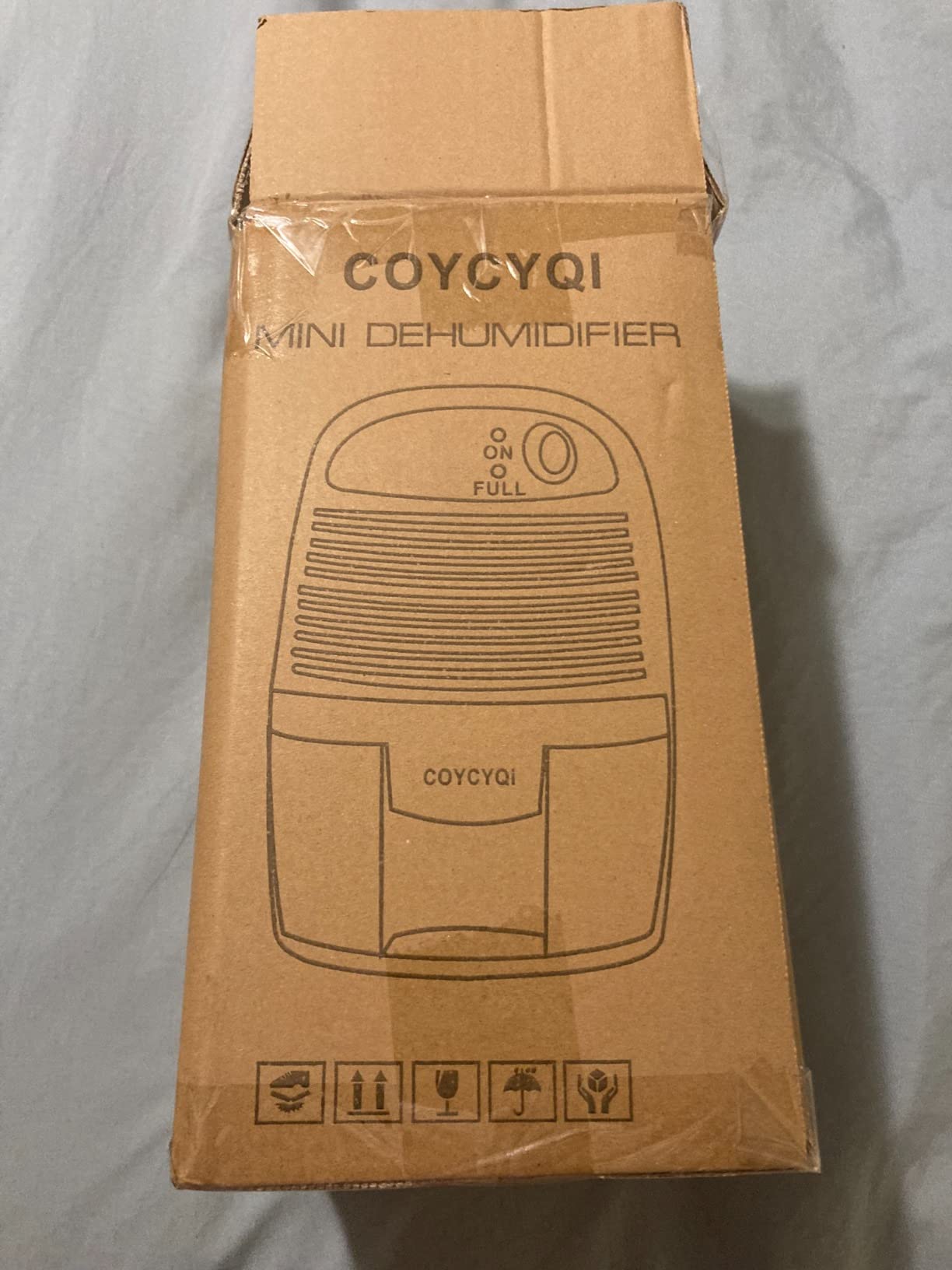 Small Dehumidifier,12V3A adapter,1200 Cubic Feet (215 sq ft) Portable Mini Dehumidifier Quiet Use for High Humidity in Home, Bathroom, Bedroom, Office, Basements, Wardrobe Closet,RV customer photo 2