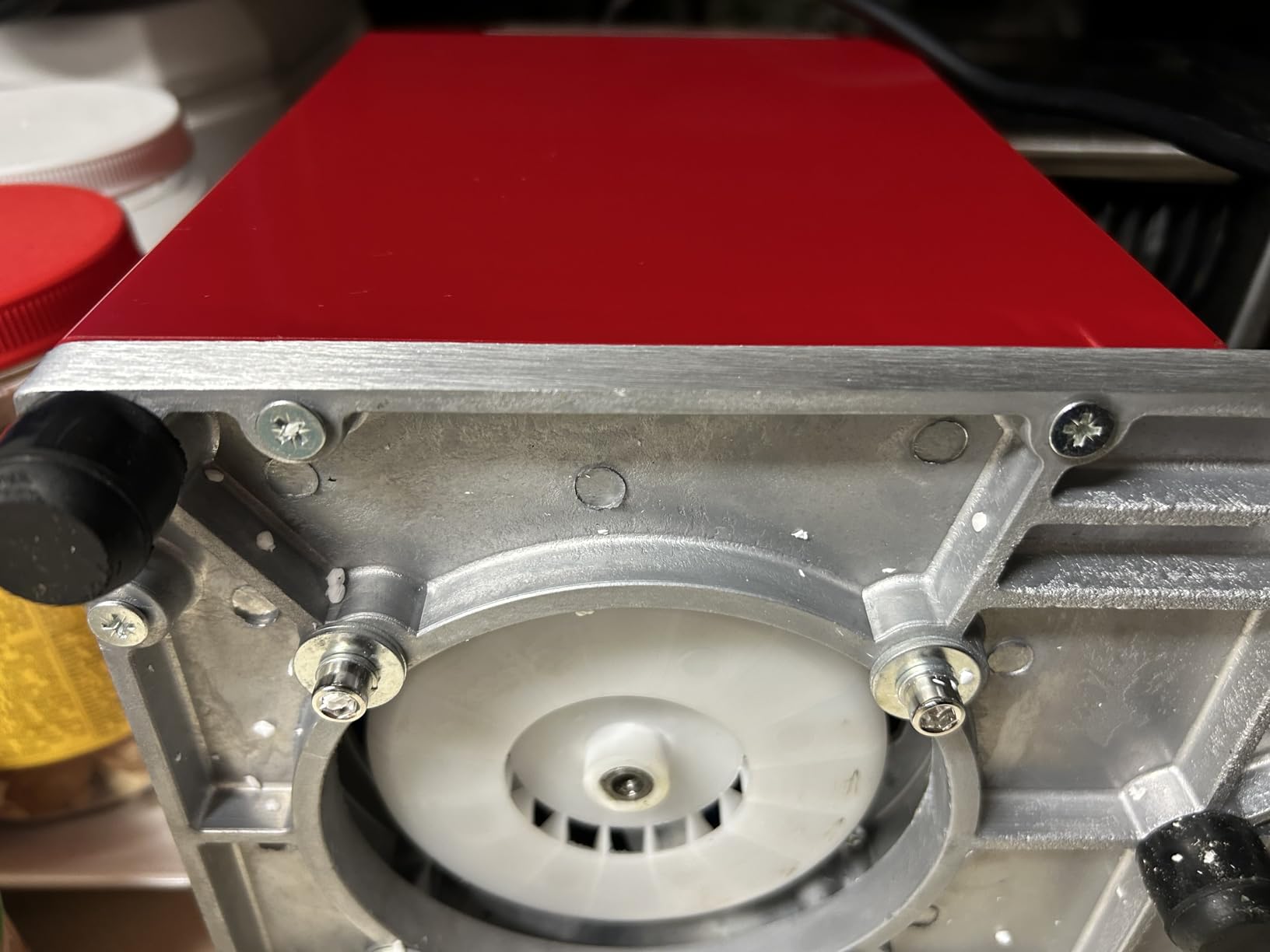 Newhai 850W Meat Cutter Machine, Commercial Meat Cutting Machine 5mm/0.2inch Heavy Duty, Stainless Steel Meat Slicer Shredder Restaurant, for Boneless Meat Soft Vegetables customer photo 1