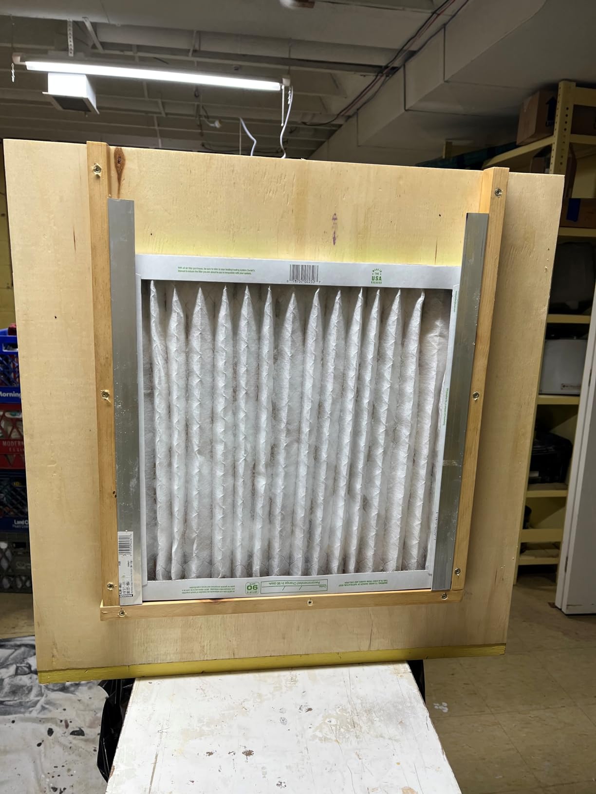 MOUNTO HEPA500 Commercial 500cfm Air Purifier Hepa Air Scrubber Negative Air Machine Roto-Molded (Blue) customer photo 1