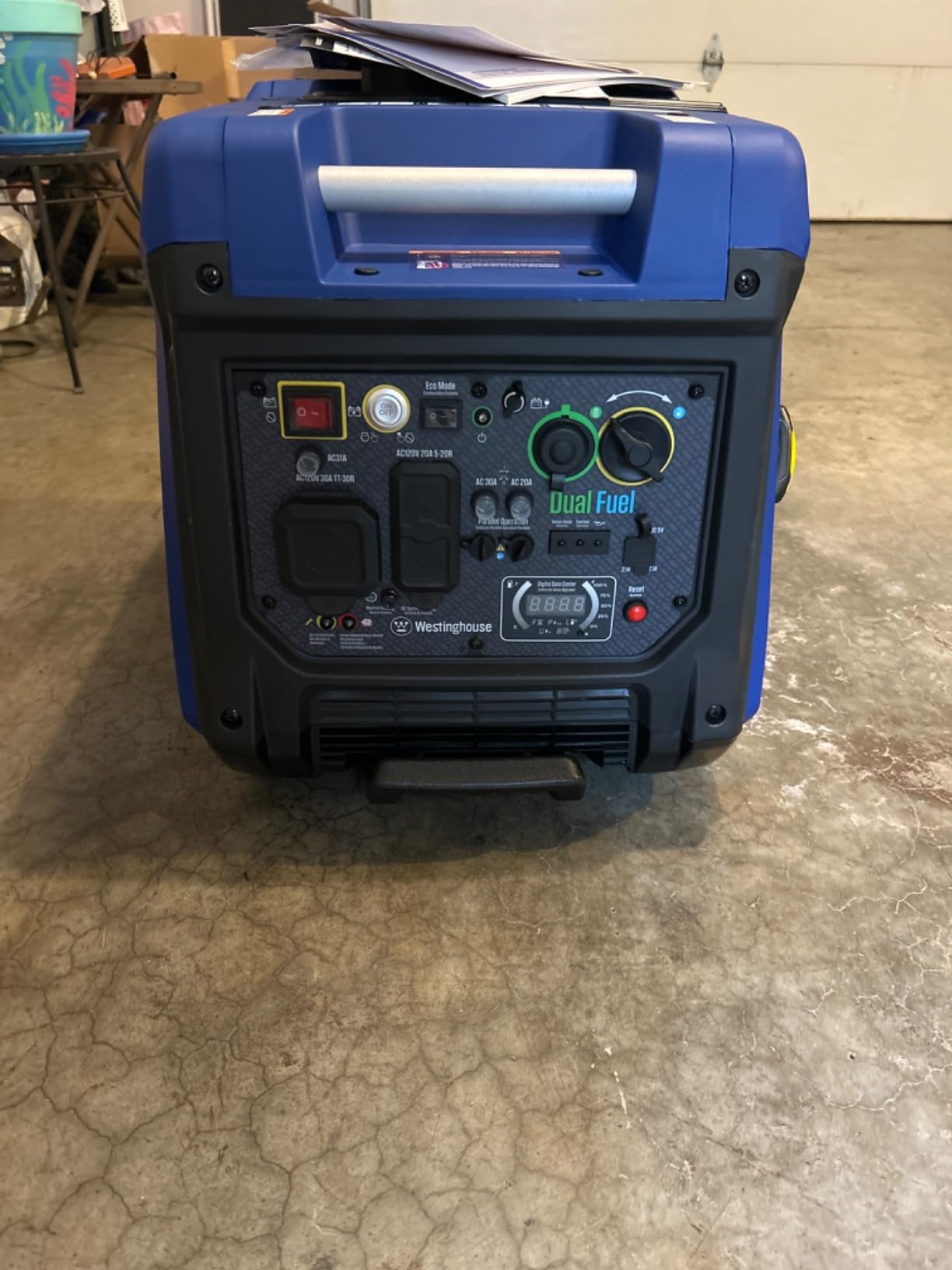 Westinghouse 5000 Peak Watt Super Quiet Dual Fuel Portable Inverter Generator, Remote Electric Start, Gas & Propane Powered, RV Ready, CO Sensor, Parallel Capable customer photo 2