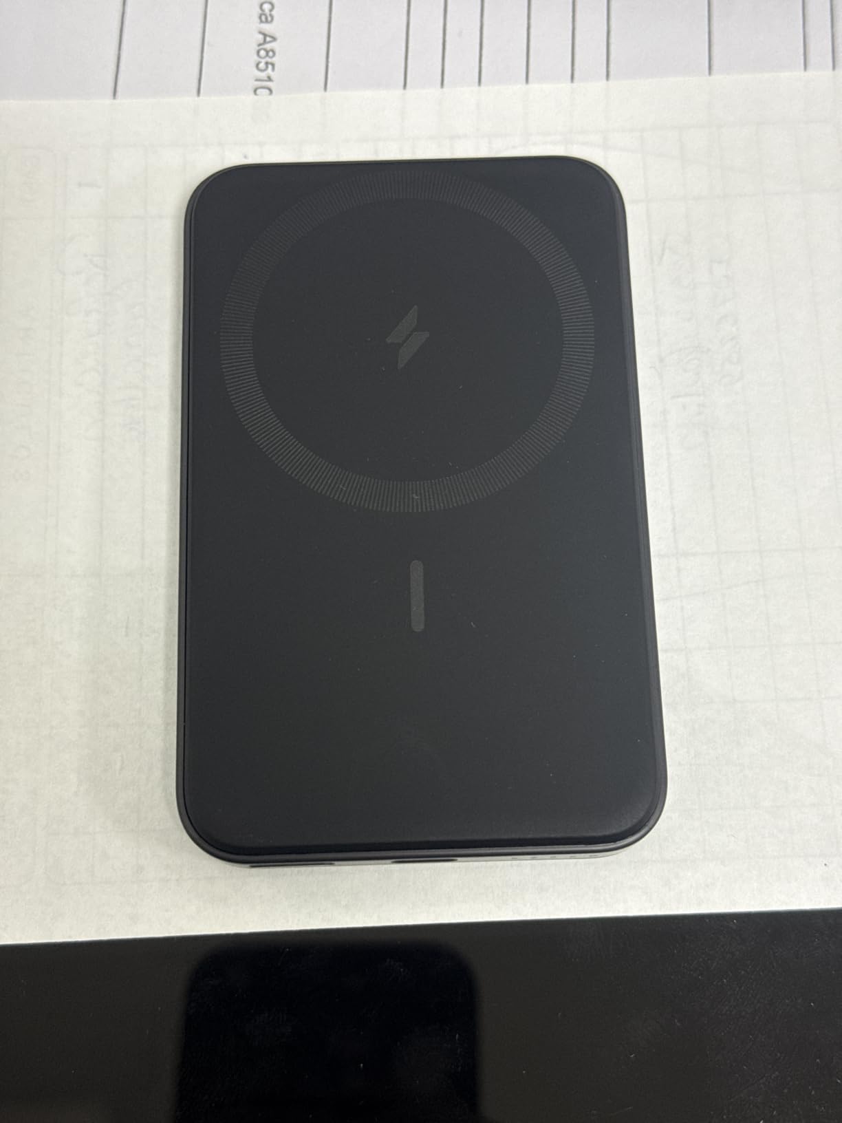 Anker 621 MagGo Power Bank, 5,000mAh Magnetic Portable Charger | Travel Essential Battery Pack with USB-C Cable, Compatible with iPhone 16 / 15 / 14 / 13 / 12 Series customer photo 1