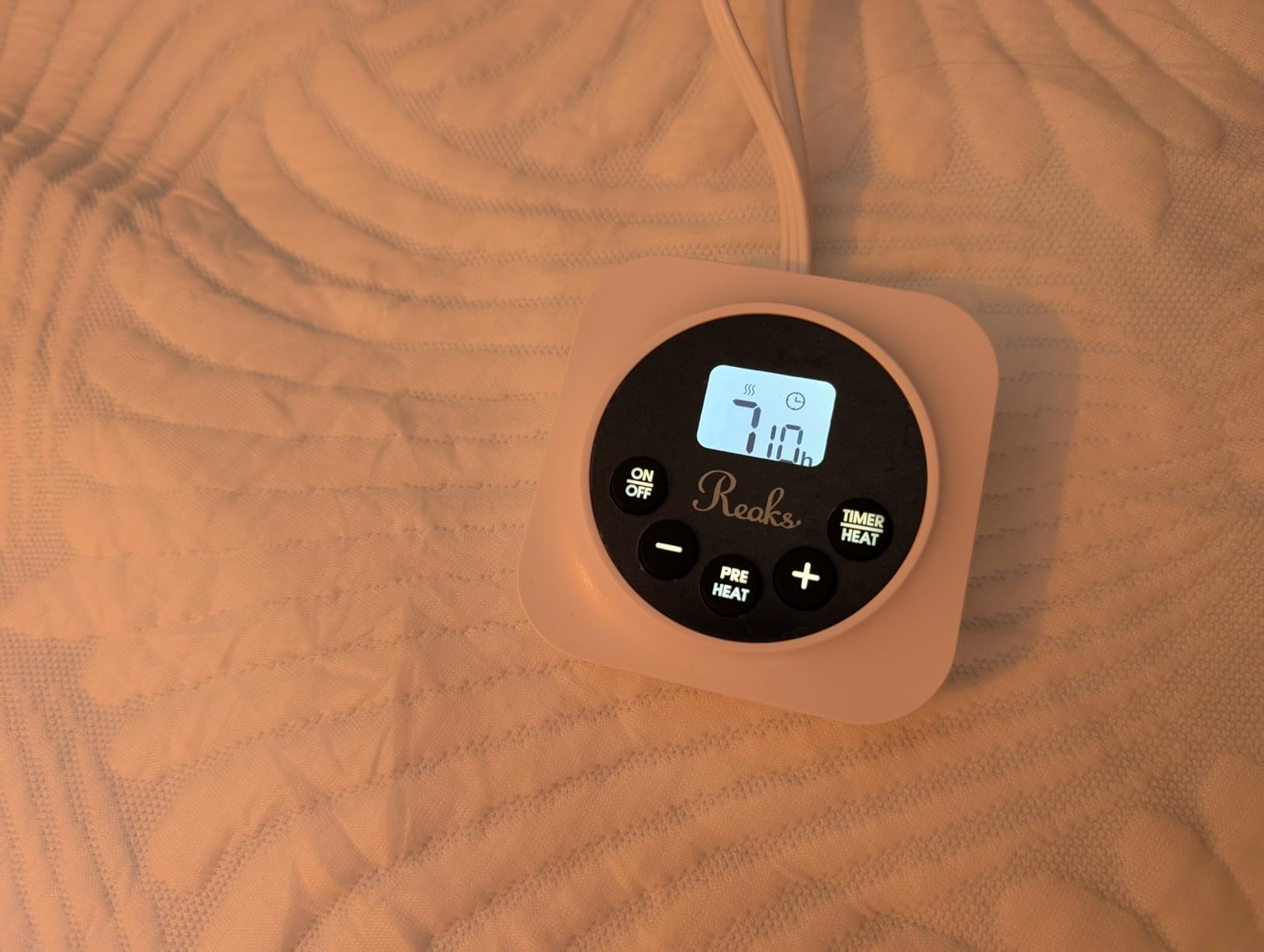 Heated Mattress Pad Queen, 3D Air Fabric, Preheat & Memory for Cold Winter | Electric Bed Warmer, 12 Heat Settings, Dual Controls, 1-12 Hour Auto-Off, Lighted Buttons, 60 x 80 in, ETL Listed customer photo 2