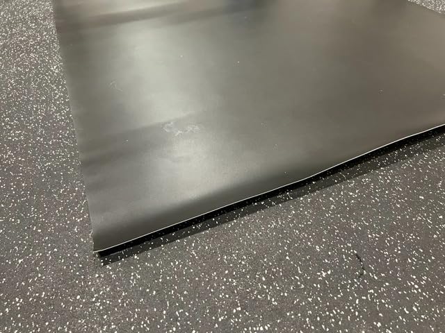 VEVOR Dance Floor 6.6x11.8ft, Portable Dance Floor Roll 0.06in Thick PVC Vinyl Dance Mat Black/Grey Reversible Marley Dance Practice Floor, Non-Slip Dance Flooring for Ballet Jazz Pop Lyrical Style customer photo 2