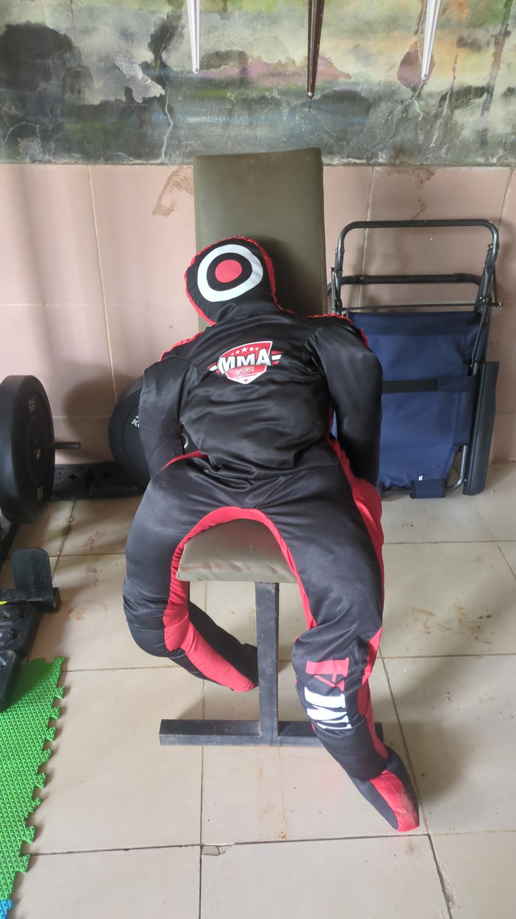 MMA Sports Brazilian JIU Jitsu Grappling Submission Throwing Dummy Punching Heavy Bag Kick Boxing Dummies UNFILLED customer photo 1
