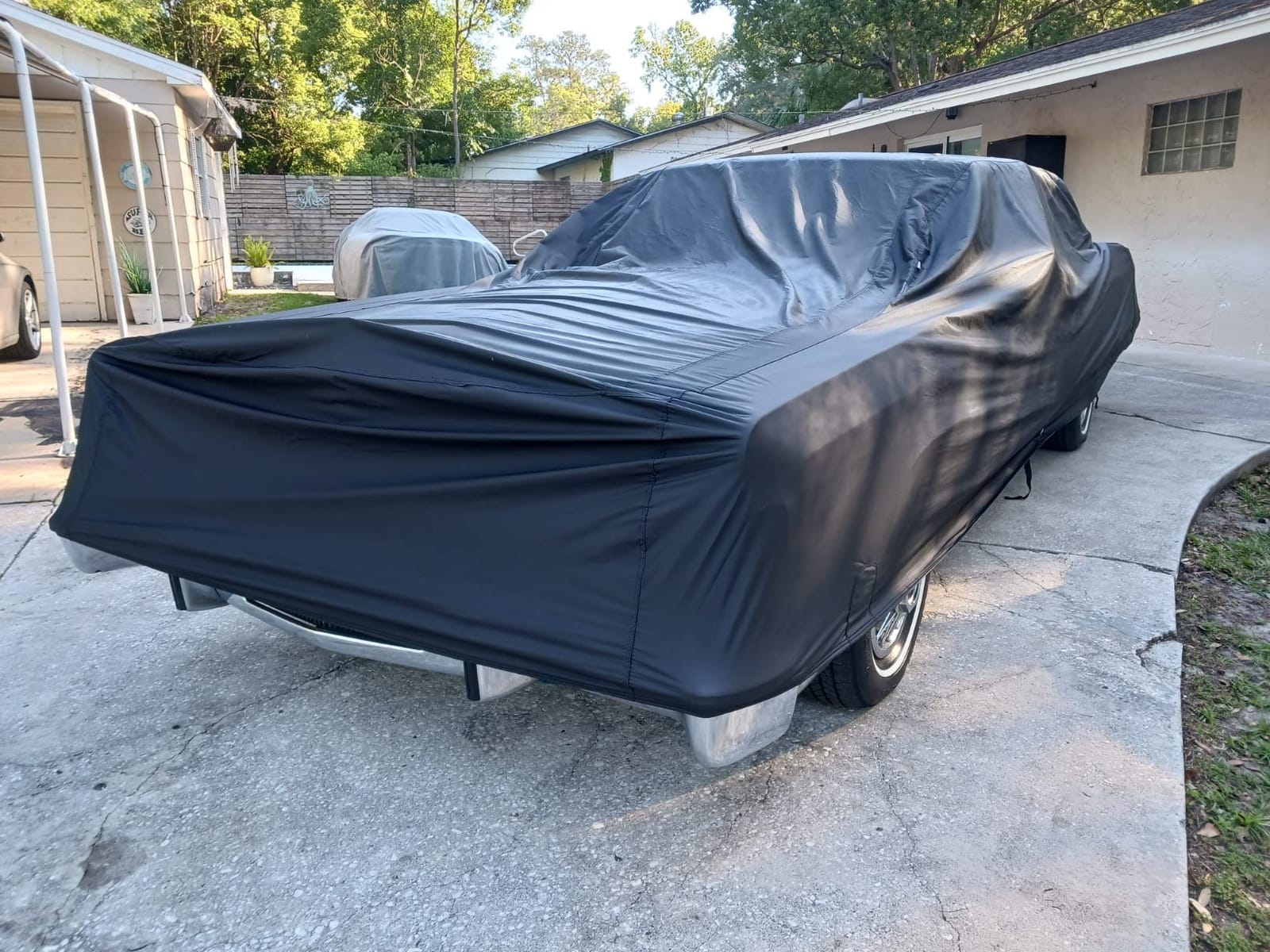 CarsCover Retro Classic Megashield Car Cover Heavy Duty Fits Up to 185 in | Indoor outdoor car cover with soft inner lining provides great UV, rain, snow, dust and sun protection customer photo 1