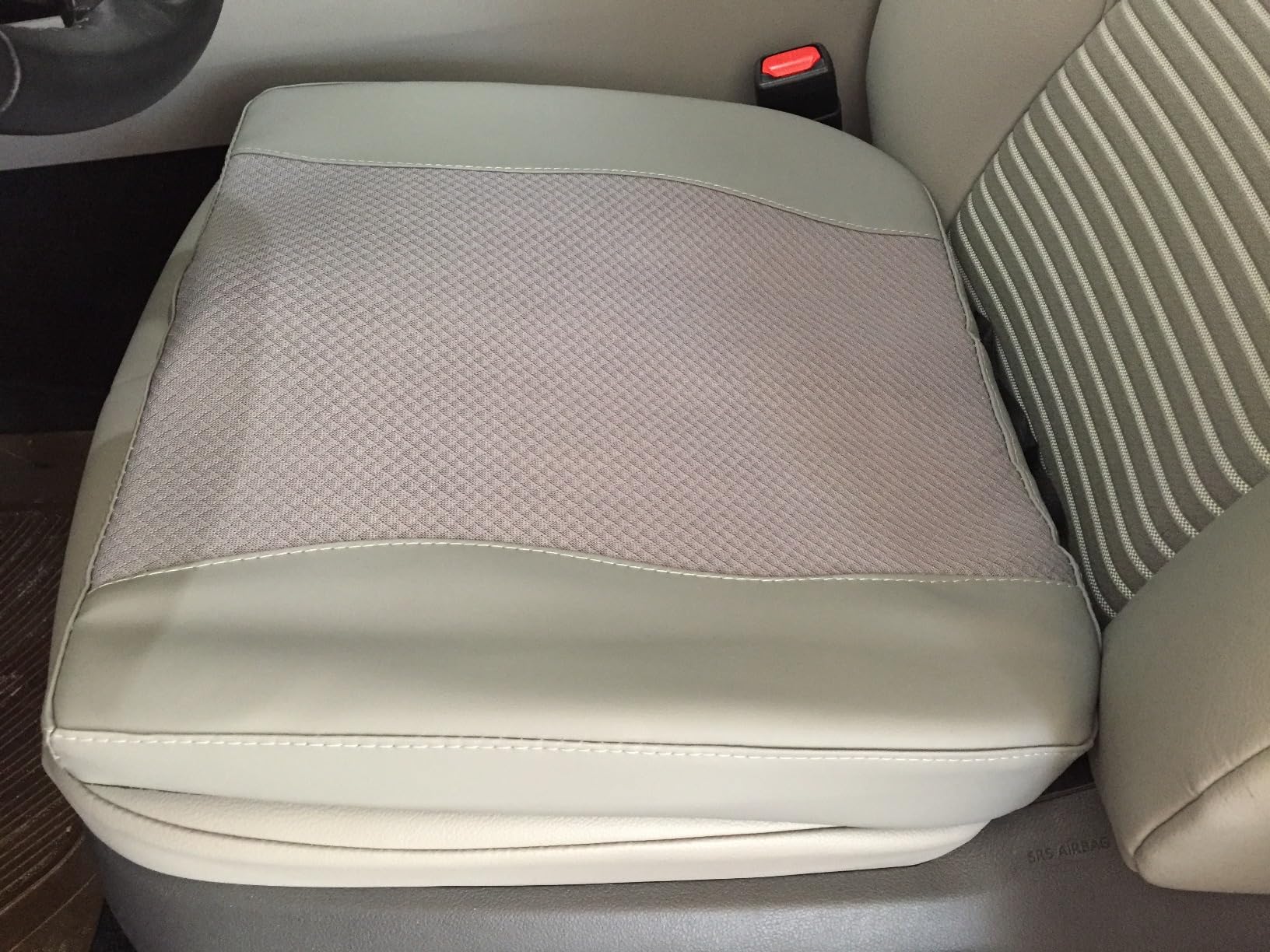 Lofty Aim Car Seat Cushion, Memory Foam Car Seat Cushions for Long Driving | Comfy Car Seat Pillow for Pain Relief, Driver Seat Cushion Adds Height, Butt Cushion for Car, Truck, Office Chair, Black customer photo 1