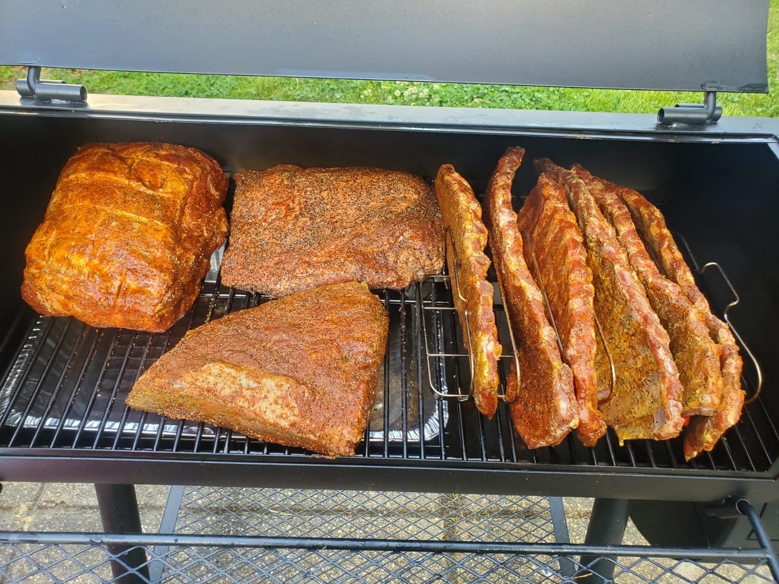 Large Rib Rack for Smoking - 6 Slots Rib Racks for Grilling, Premium Durable Stainless Steel customer photo 2