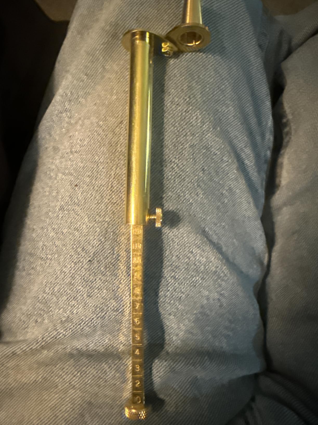 Brass Powder Measure - Adjustable up to 120 Grains - Black Powder Measure customer photo 2