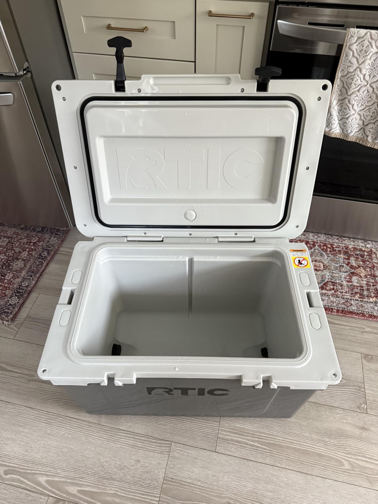 RTIC 52 QT Ultra-Light Hard Cooler | Portable Ice Chest Box for Beach, Drink, Beverage, Camping, Picnic, Fishing, Boat, Barbecue, 30% Lighter Than Rotomolded customer photo 2