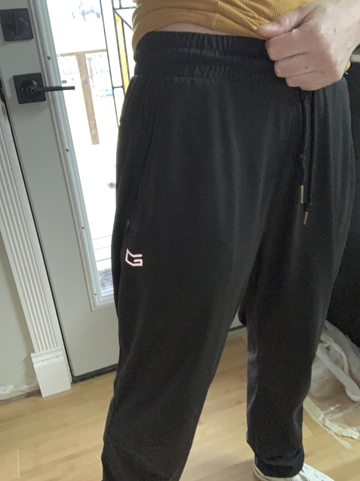 G Gradual Men's Sweatpants with Zipper Pockets Tapered Joggers for Men Athletic Pants for Workout, Jogging, Running customer photo 1