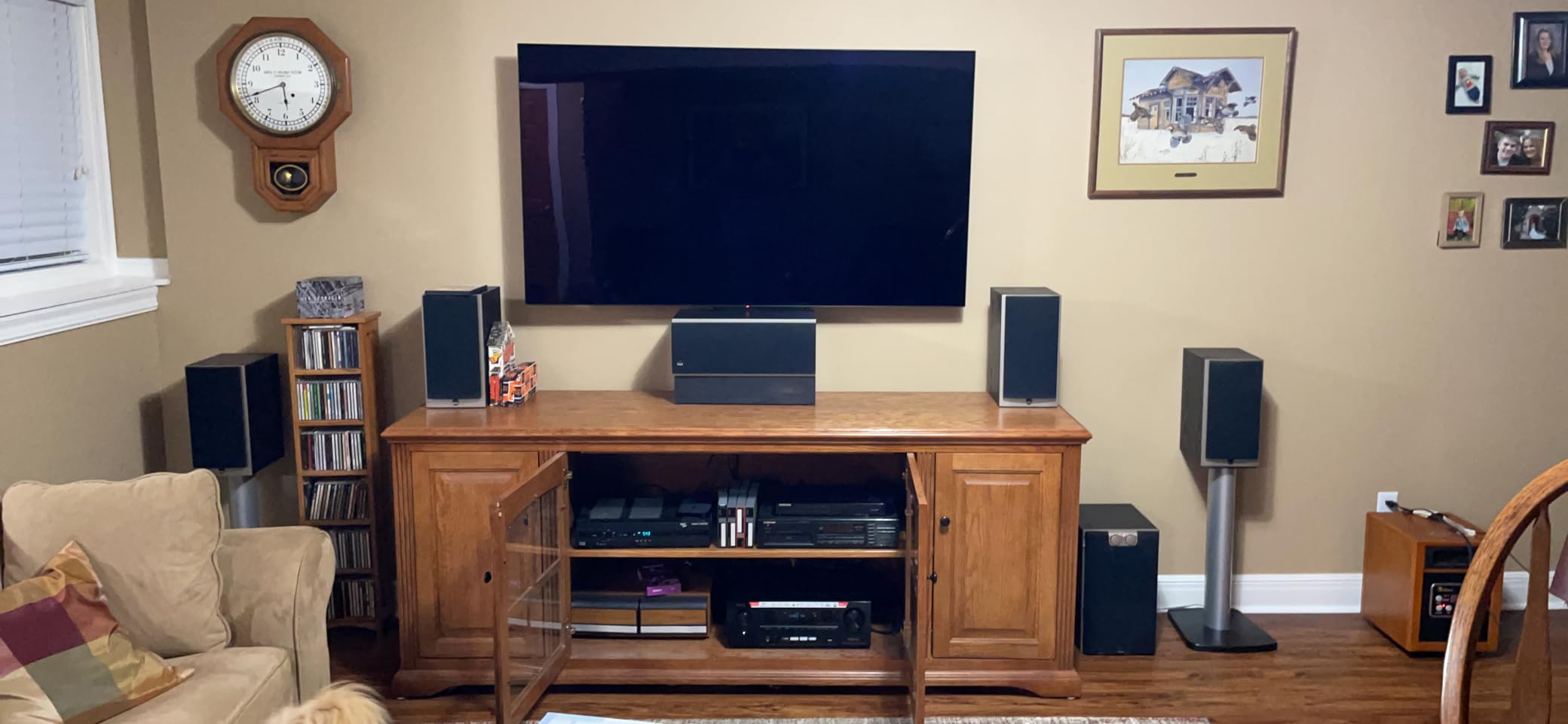 Denon AVR-X1700H 7.2 Channel AV Receiver - 80W/Channel, Built-in HEOS | Advanced 8K HDMI Video w/ eARC, Dolby Atmos, DTS:X, Amazon Alexa Voice Control customer photo 1