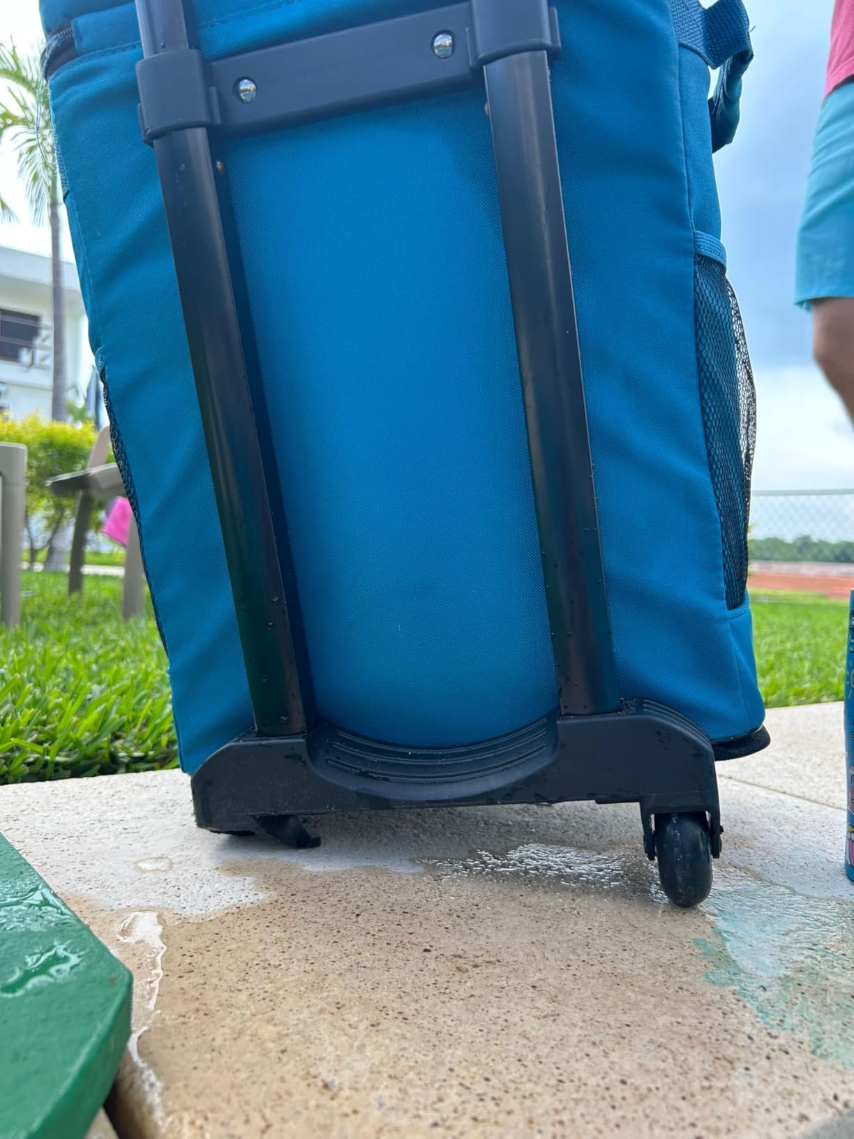 Coleman 42-Can Soft Rolling Cooler with Wheels, Leak-Proof Portable Insulated Chiller with 12+ Hour Ice Retention, Made with Recycled Materials customer photo 2