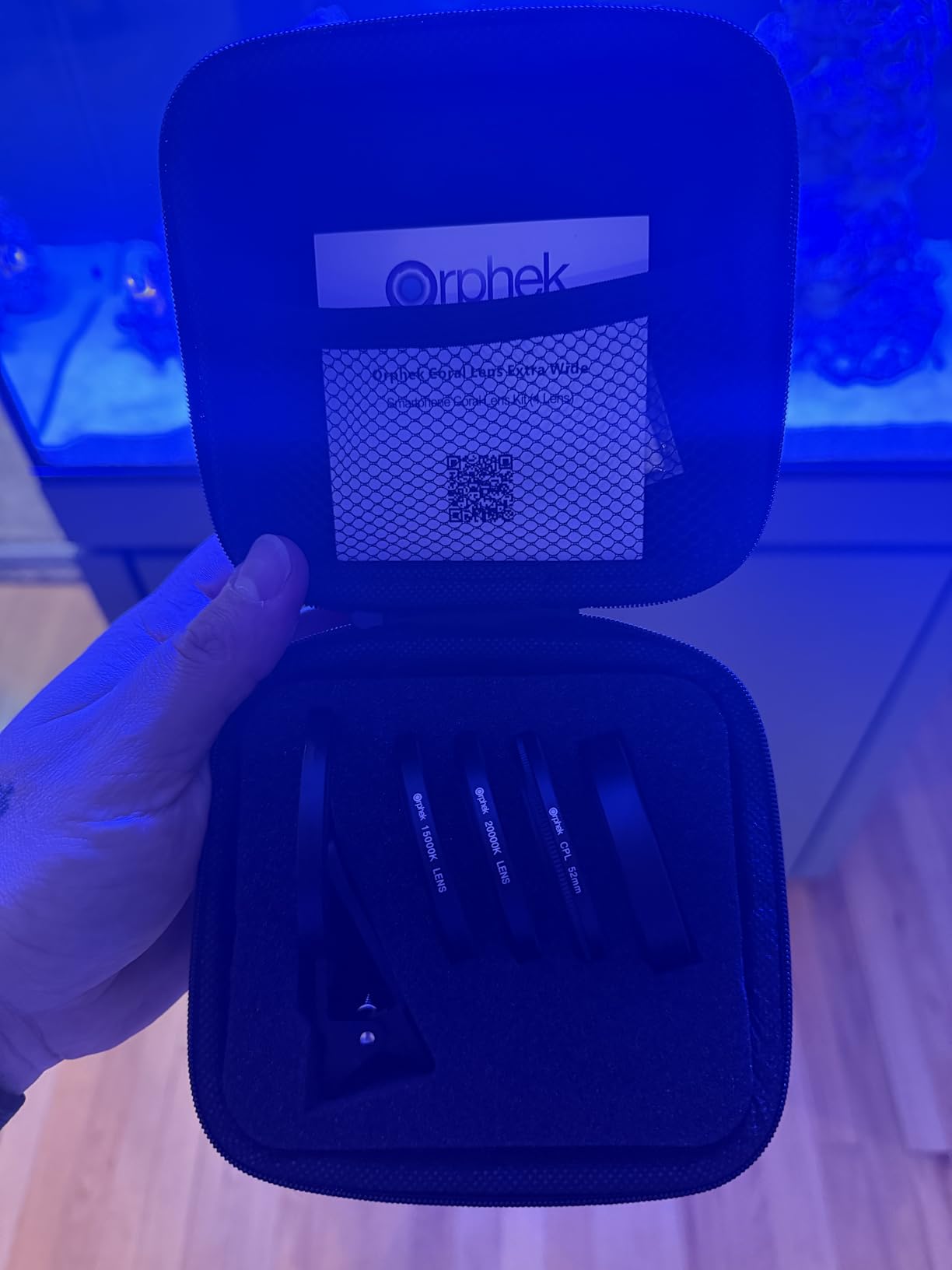 Orphek Extra Wide Coral Lens - Kit for DSRL 52mm and All Smartphones - 4 Included: Macro, CPL 52mm Polarized, 15,000k Orange, 20,000k Yellow - Lens Made of Glass - for Better Photography! customer photo 2