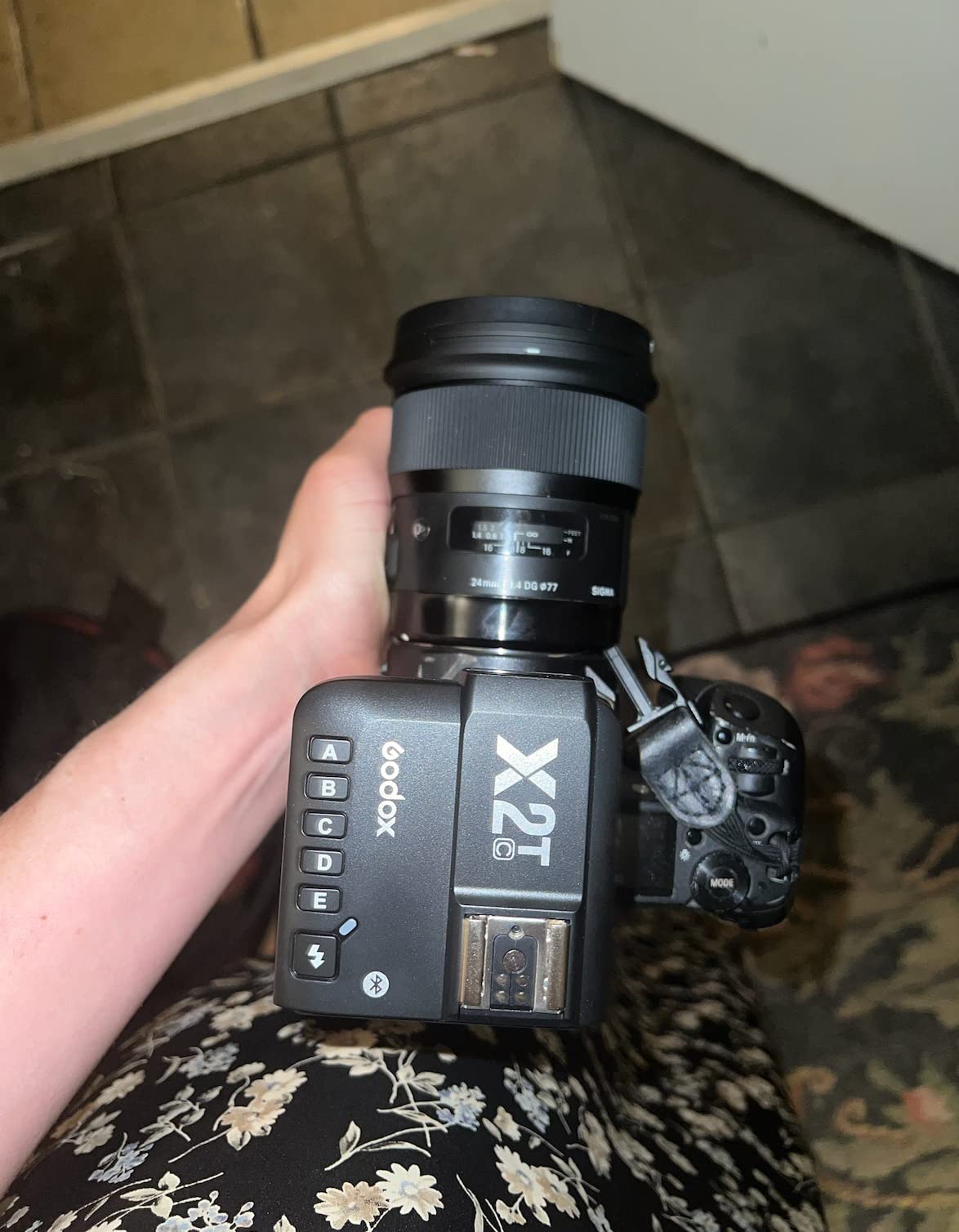 Godox X2T-C TTL Wireless Flash Trigger for Canon, 1/8000s HSS Bluetooth Connection Supports iOS/Android App Controller, TCM Function, 5 Separate Group Buttons, New Hotshoe Locking, New AF Assist Light customer photo 1