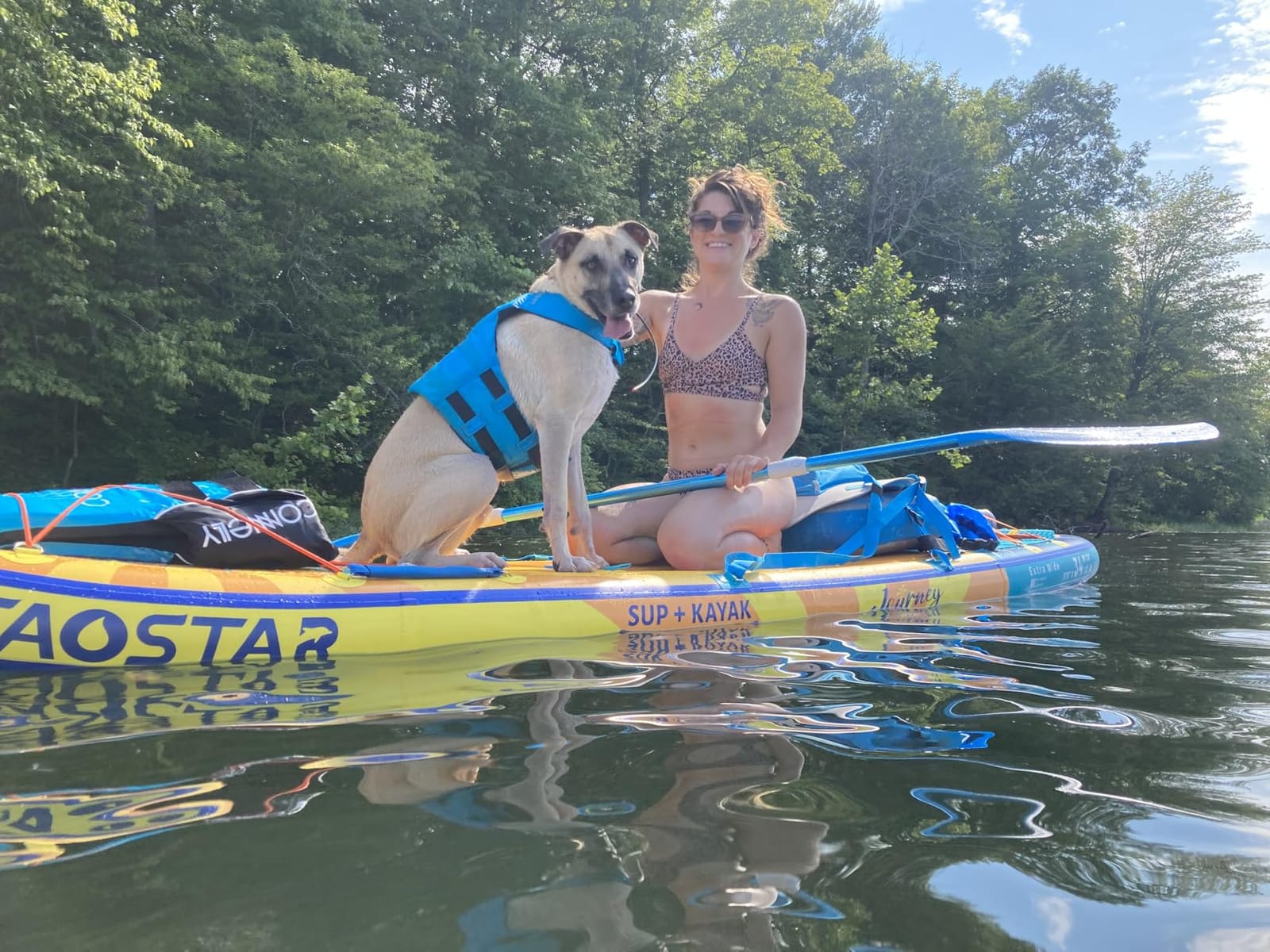 NRS CFD Dog Life Jacket-Orange-XL customer photo 2