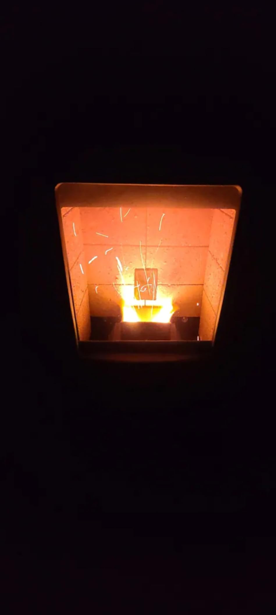 HP50S Small Wood Pellet Stove Compact Heats 2,200 ft² 47 lb Hopper Arctic White customer photo 1