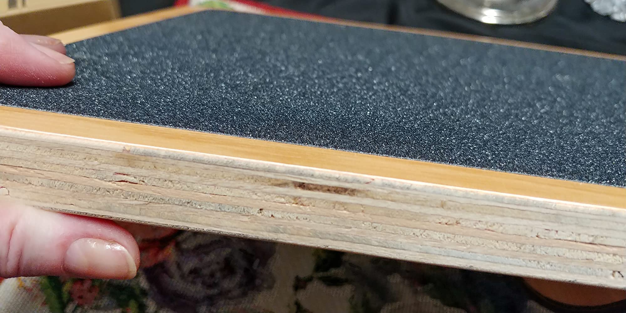 StrongTek Wooden Balance Board with 2 Difficulty Options, Basic Rocker and Advanced 360° Wobble Board, Non-Slip Balance Trainer for Core Stability, Ankle Rehab, Physical Therapy and Fitness customer photo 1