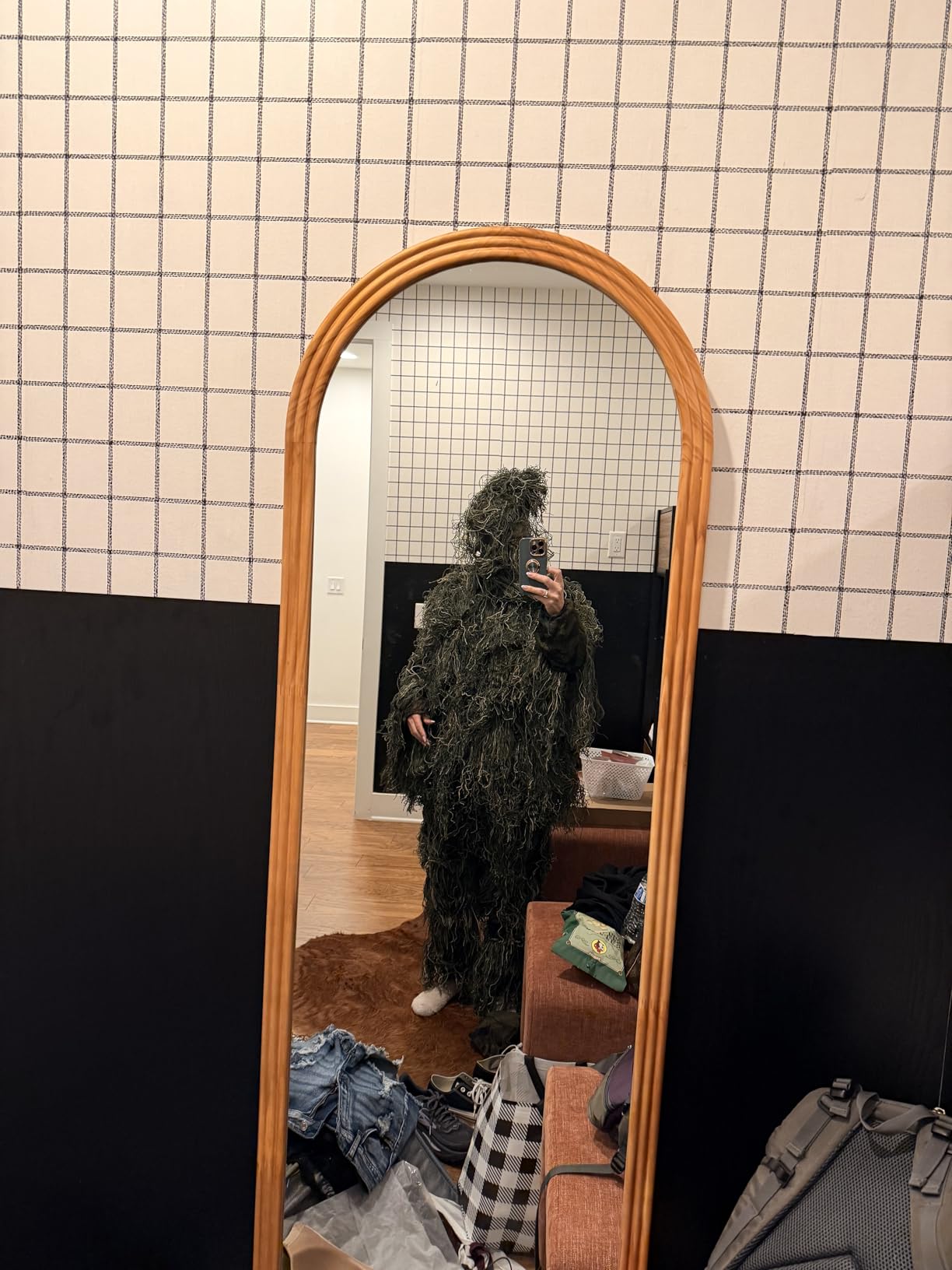Seeutek 5 in 1 Ghillie Suit, 3D Camouflage Hunting Suits for Adults & Youth | Jacket, Pants, Hood, Carry Bag and Camouflage Strap Included, S/M/L/XL/XXL Size for Kids, Men & Women customer photo 1