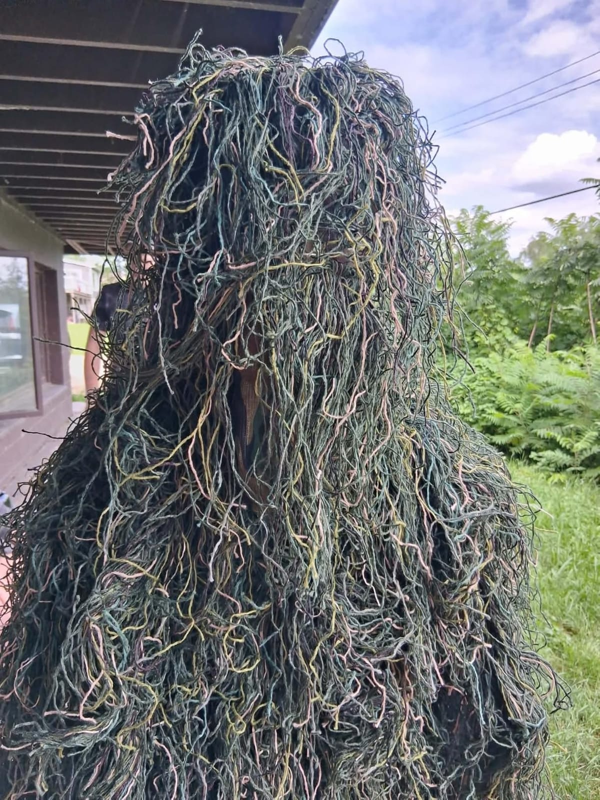 Seeutek 5 in 1 Ghillie Suit, 3D Camouflage Hunting Suits for Adults & Youth | Jacket, Pants, Hood, Carry Bag and Camouflage Strap Included, S/M/L/XL/XXL Size for Kids, Men & Women customer photo 2