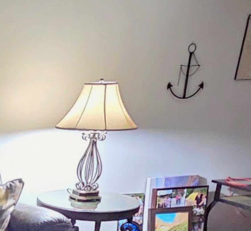 Nautical Anchor Wall Decor, Antique Metal Anchor Art Wall Decor With Chain for Bedroom Living Room Dorm Home/13 Antique Farmhouse Decor (Vintage) customer photo 1