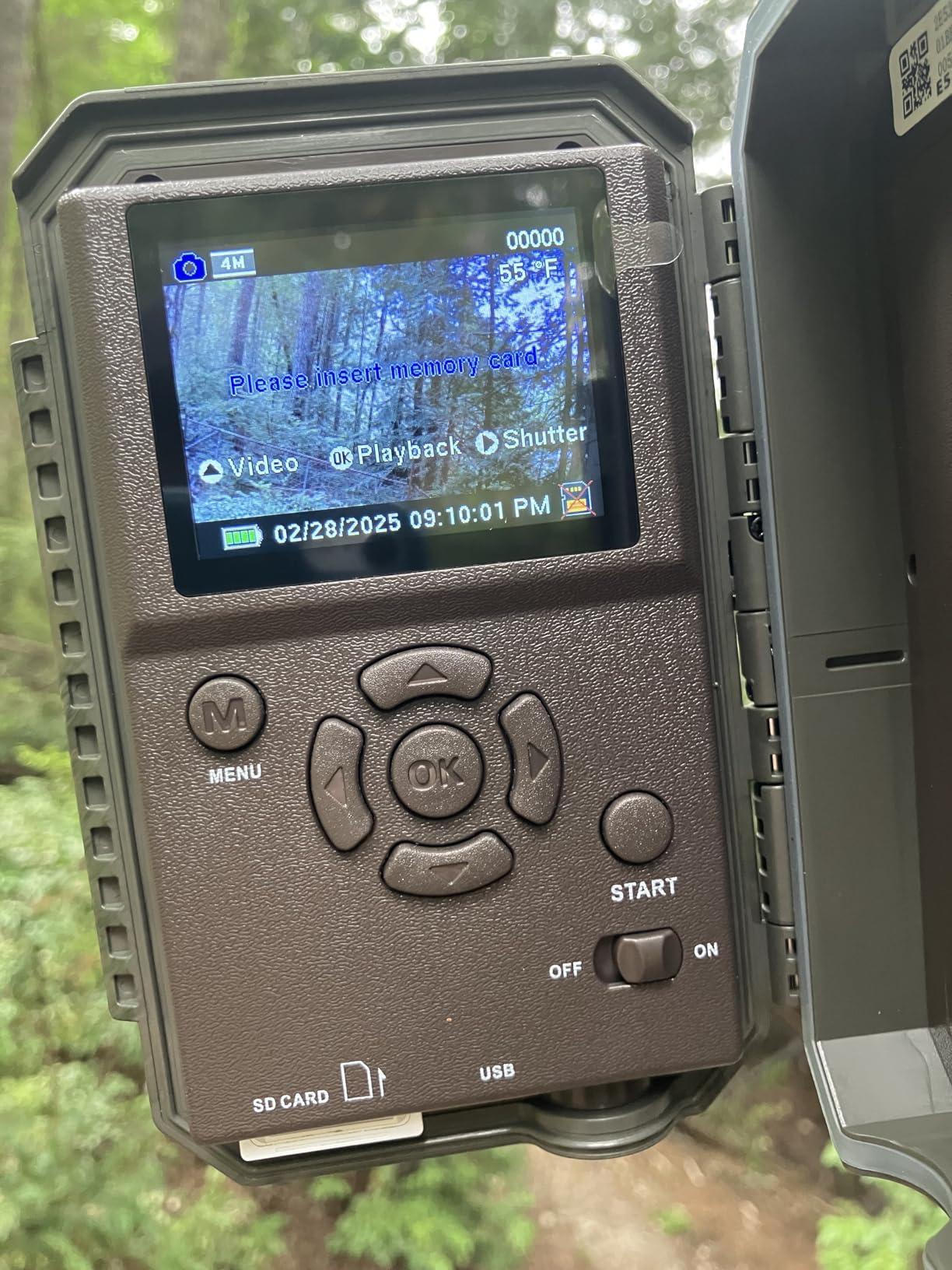 GardePro E5S Trail Camera, 64MP Photo & 1296P HD Video | 0.1s Trigger, 100ft No-Glow Night Vision, Motion Activated, Non-Cellular, Non-WiFi customer photo 1