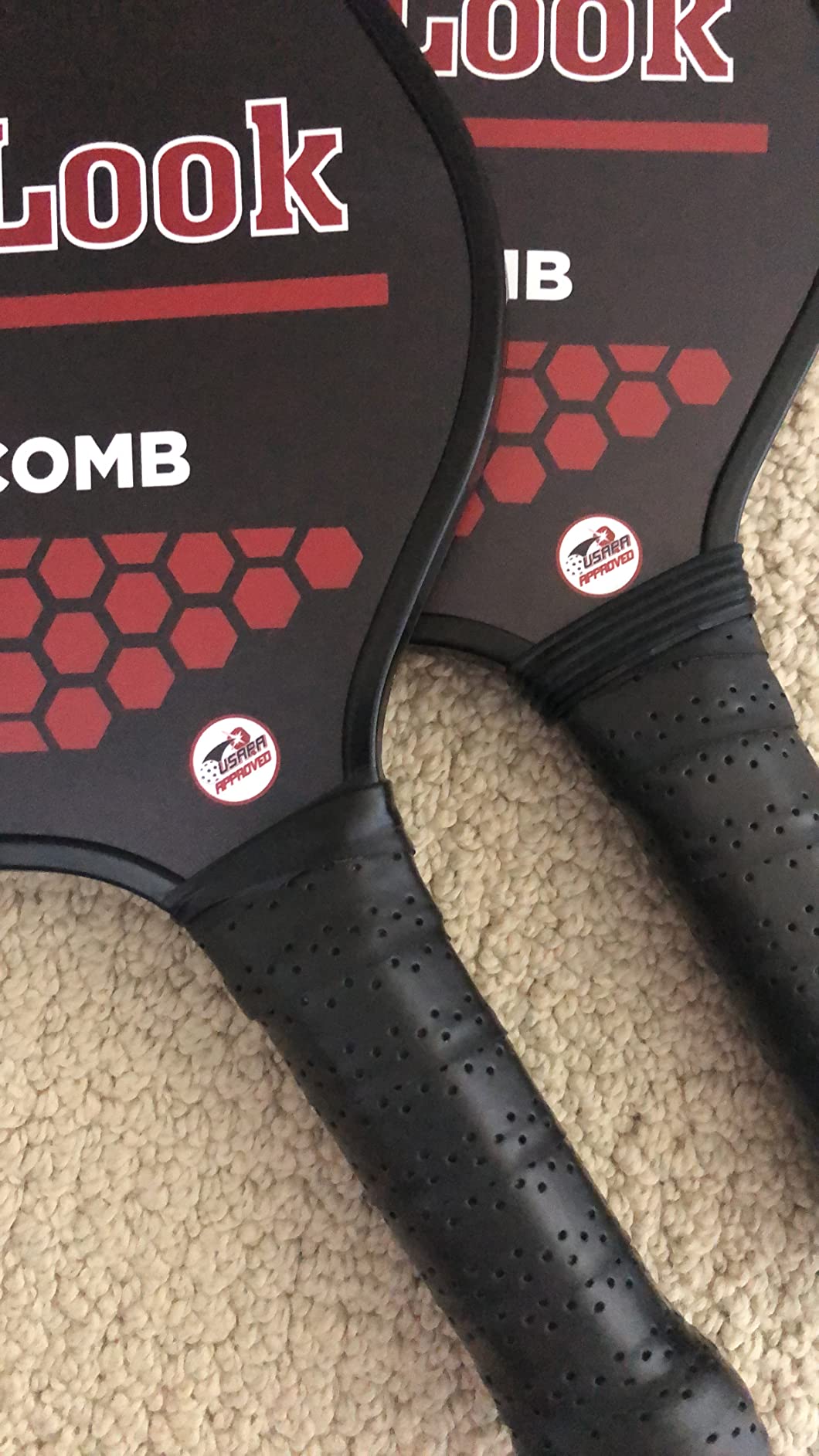 JP WinLook Premium Pickleball Paddles Set - USAPA Pickleball Set - Graphite Carbon Fiber Rackets for Women & Men and Balls for Indoor or Outdoor Play - Racquets, Pickleballs & Carry Bag customer photo 2