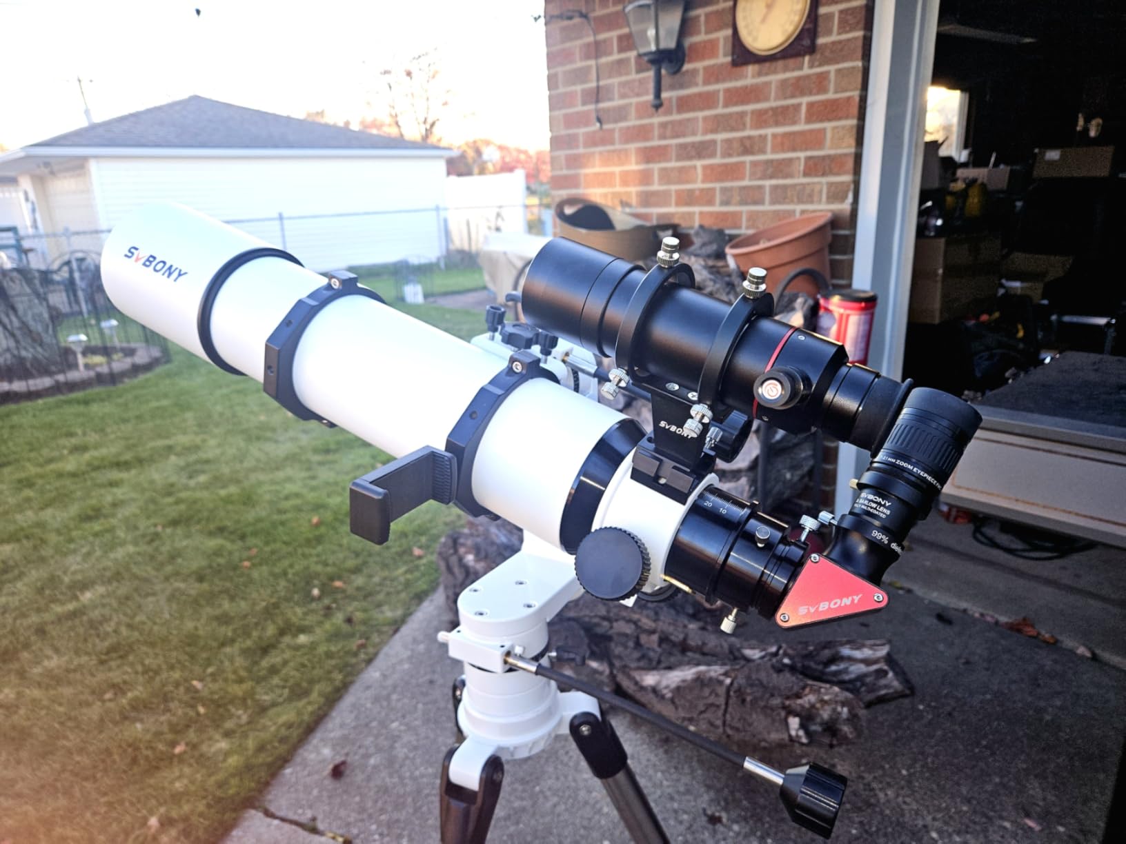 SVBONY SV208 Finder Scope 8x50 Finderscope with Crosshair and Bracket customer photo 1