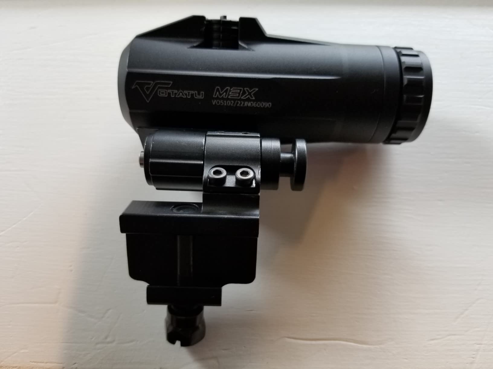 VOTATU M3X Red Dot Magnifier, 3X Red Dot Sight Magnifier Optics with Built-in Flip to Side Mount, 35 37 41 Height, Windage & Elevation Adjustable customer photo 2